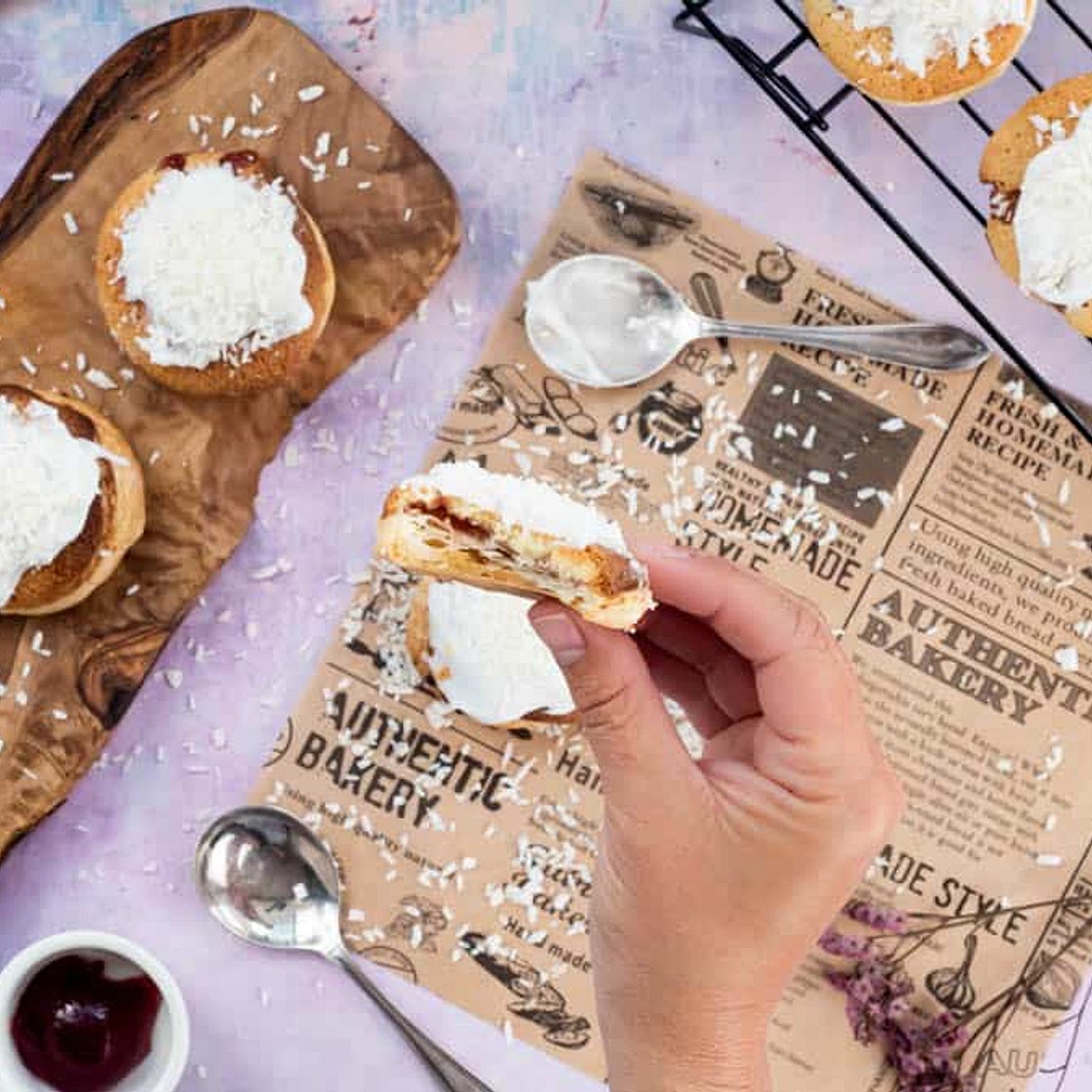 Easy London Cheesecake Recipe – Flaky Pastry with Jam & Frangipane