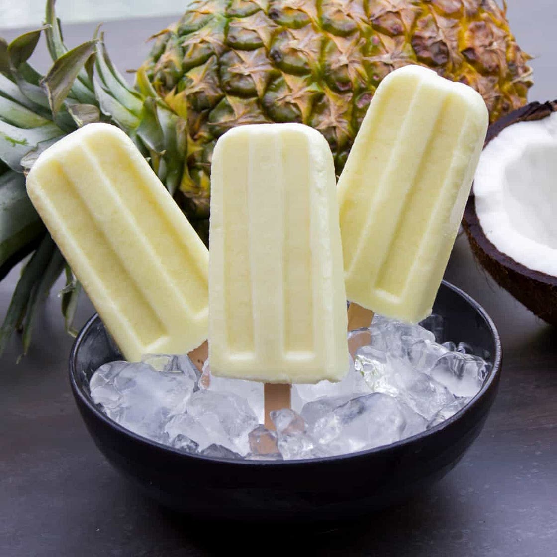 Pina Colada Popsicle