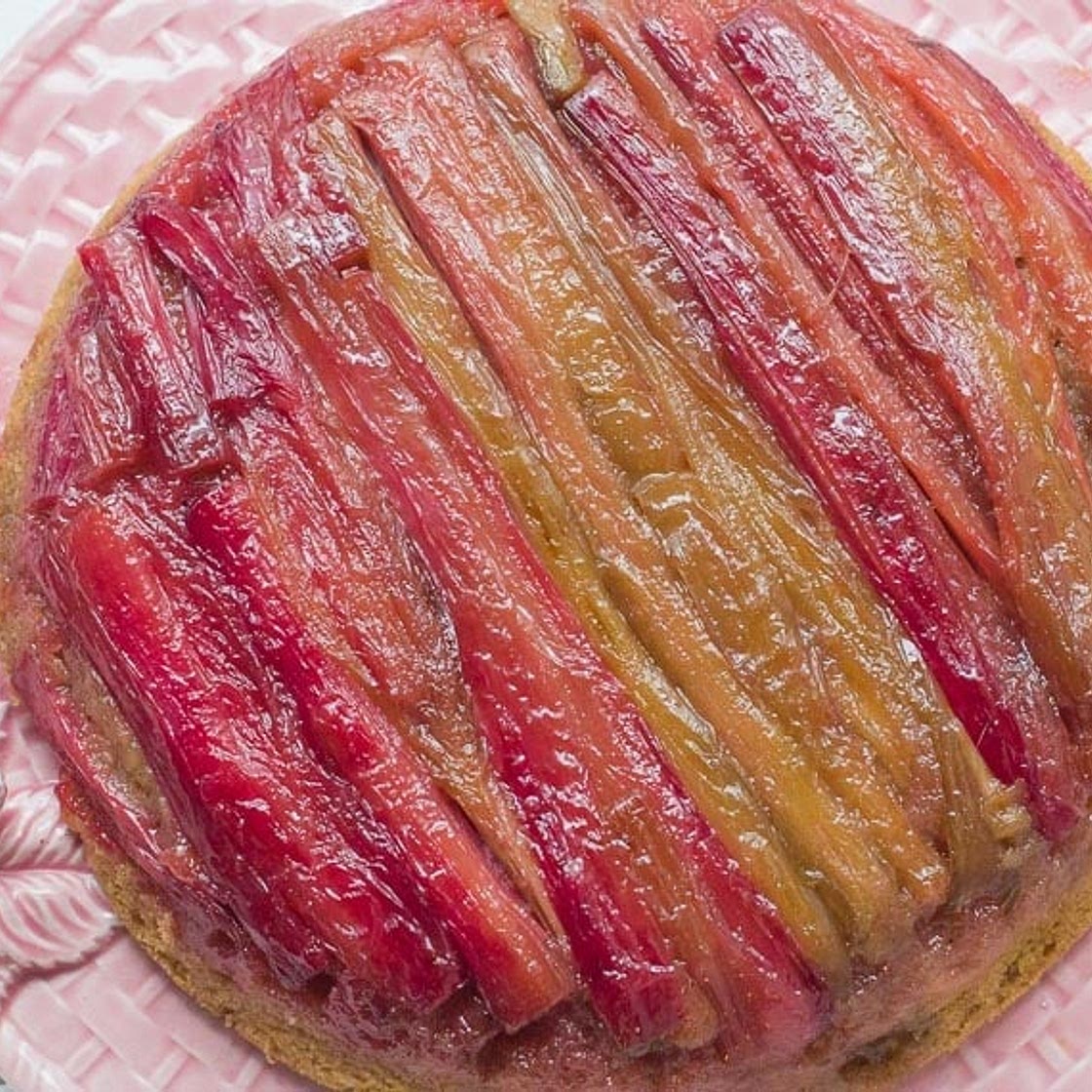 Rhubarb Upside Down Cake
