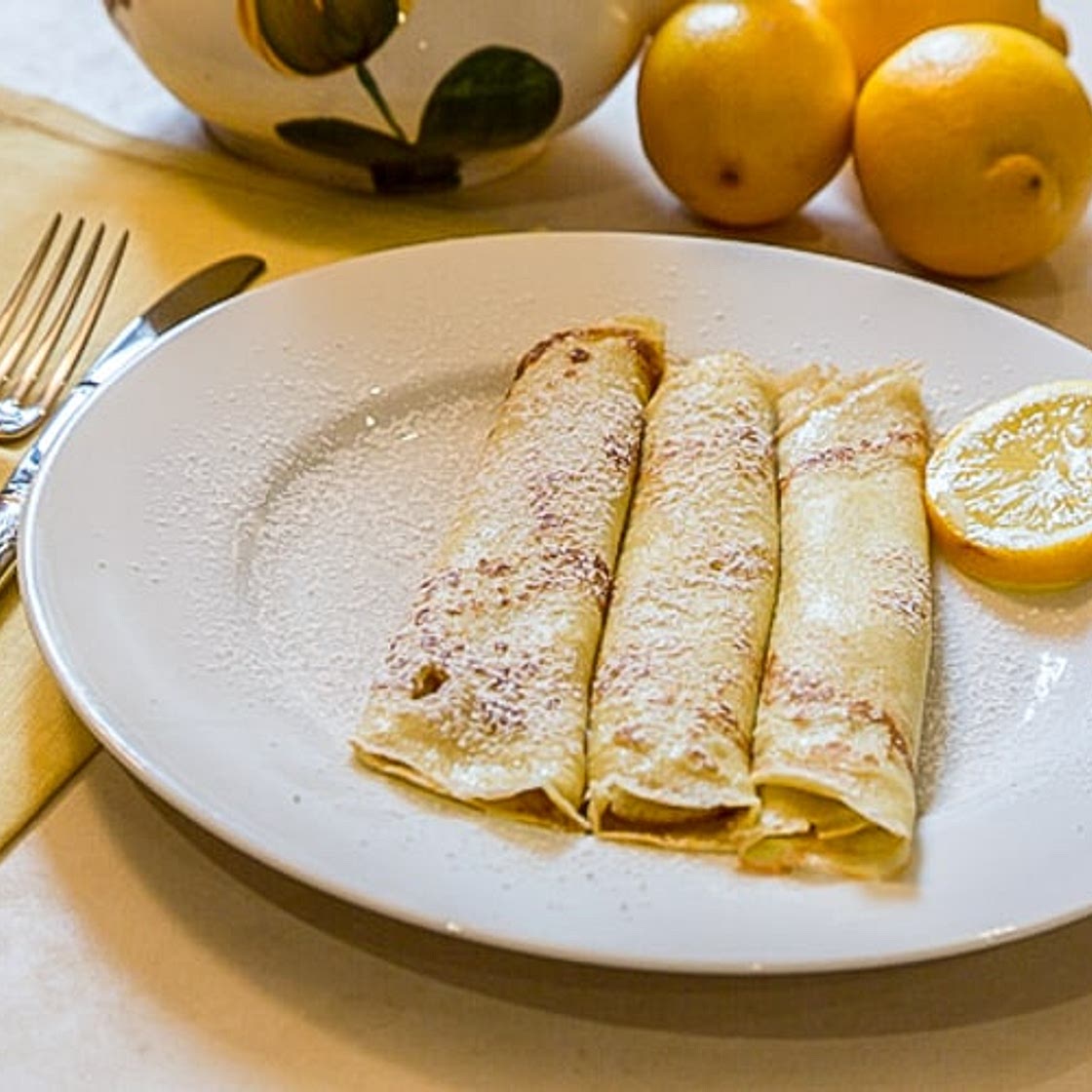 Easy Olive Oil Crepes