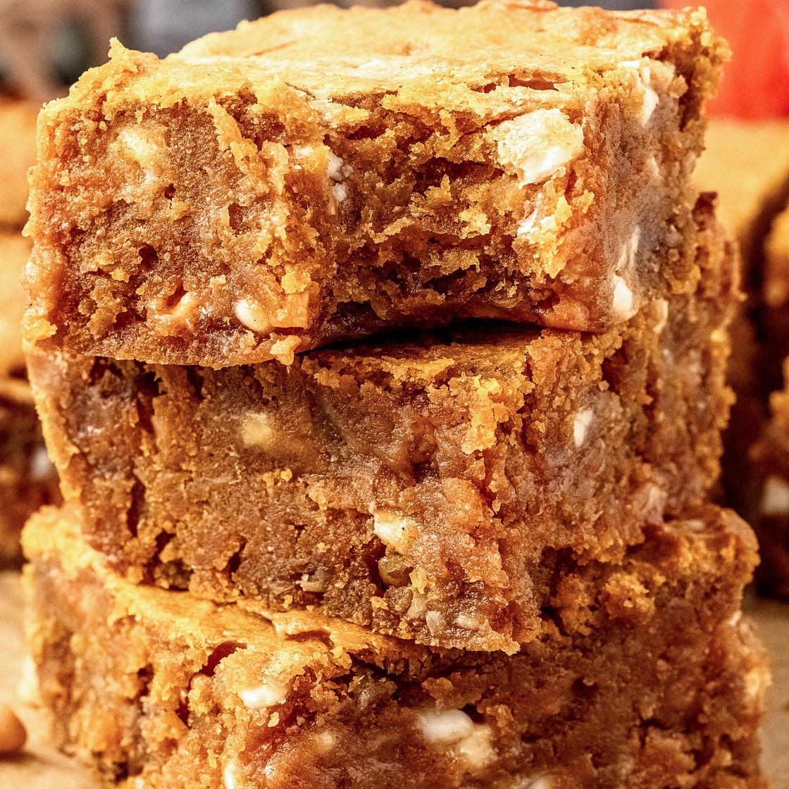 Best Pumpkin Blondies Recipe