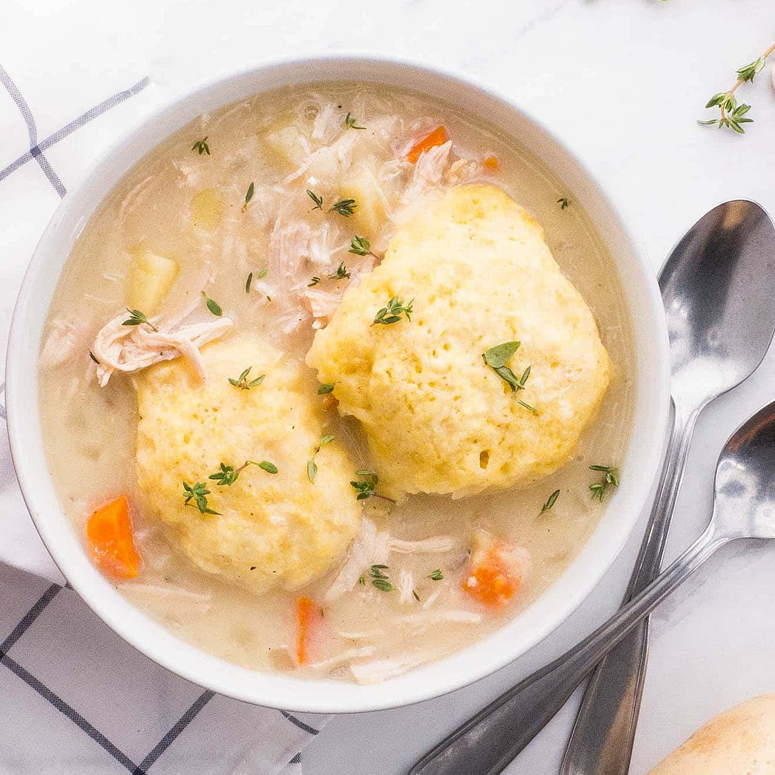 Turkey and Dumplings Soup