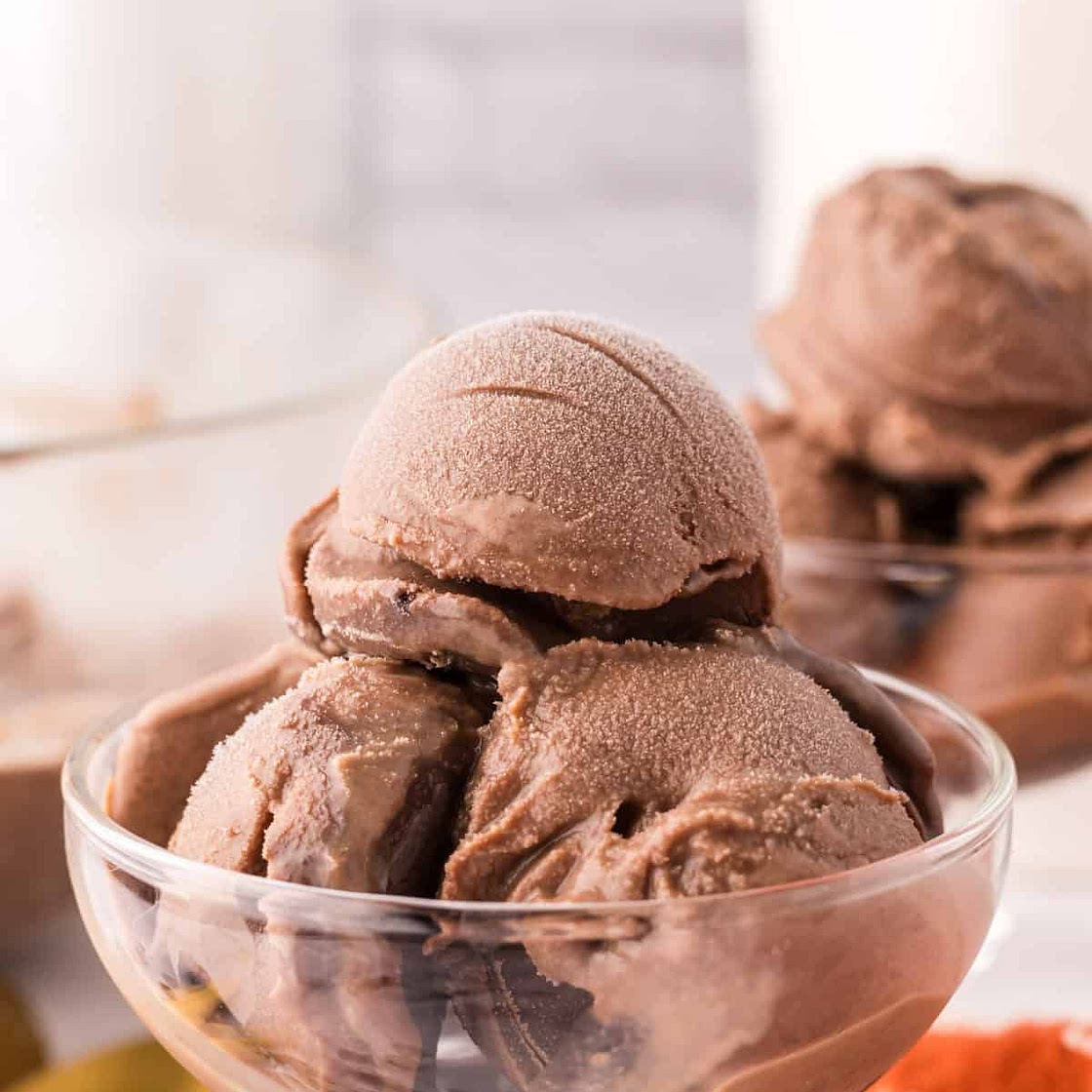 No Machine Chocolate Truffle Ice Cream