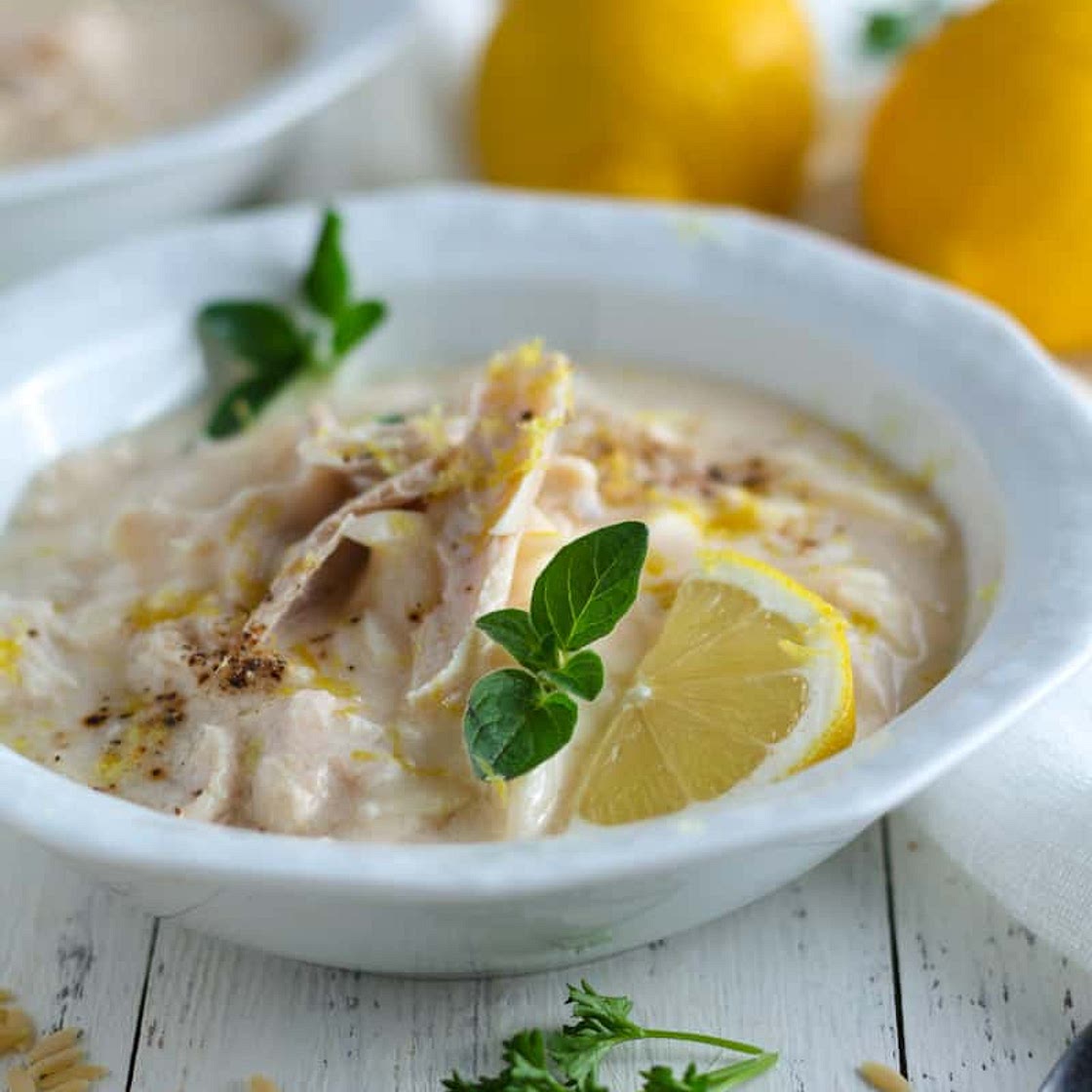 Greek Lemon Chicken Soup