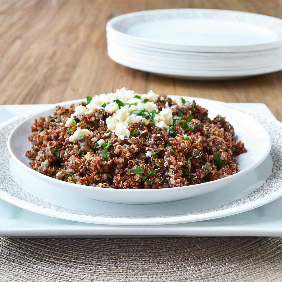 Quinoa with Feta Side Dish Recipe