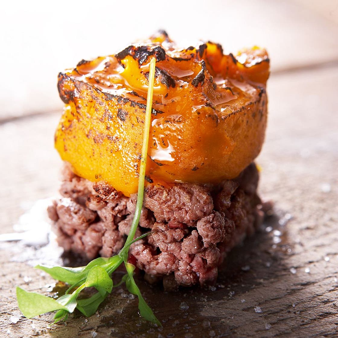 Parmentier de veau à la carotte et à la citrouille à la Kitchen Machine