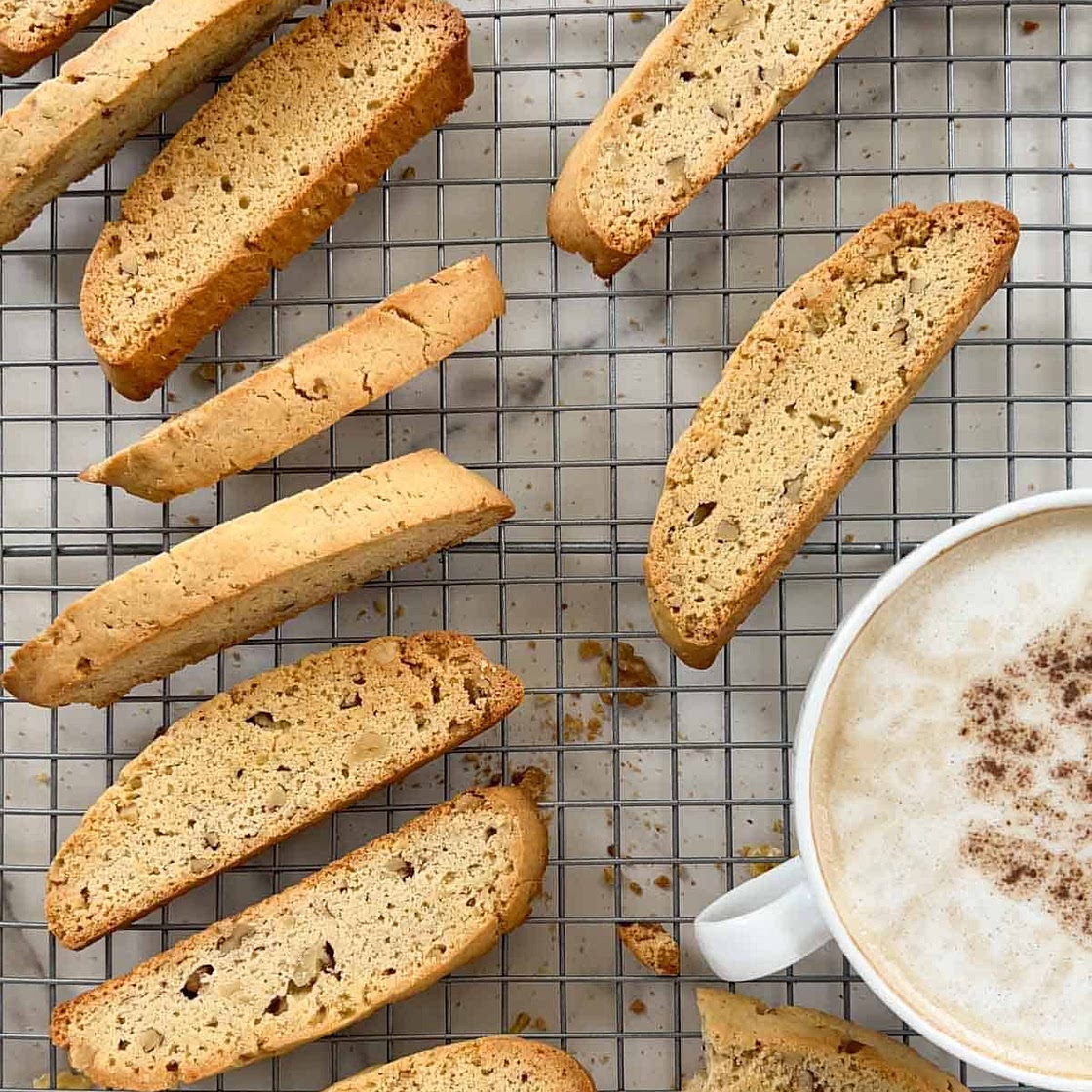 Walnut Biscotti