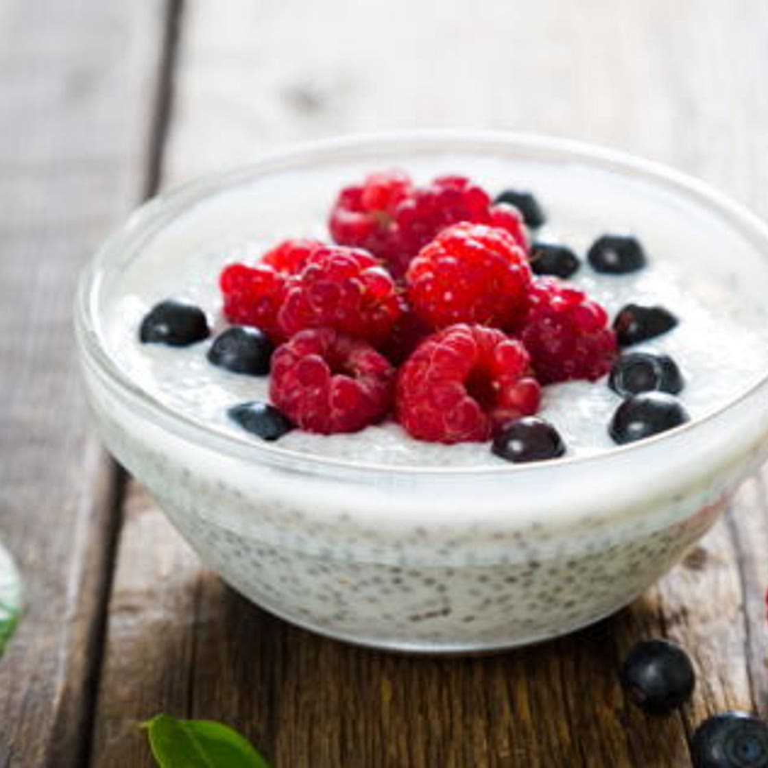 Pudding de chia au lait d’amande