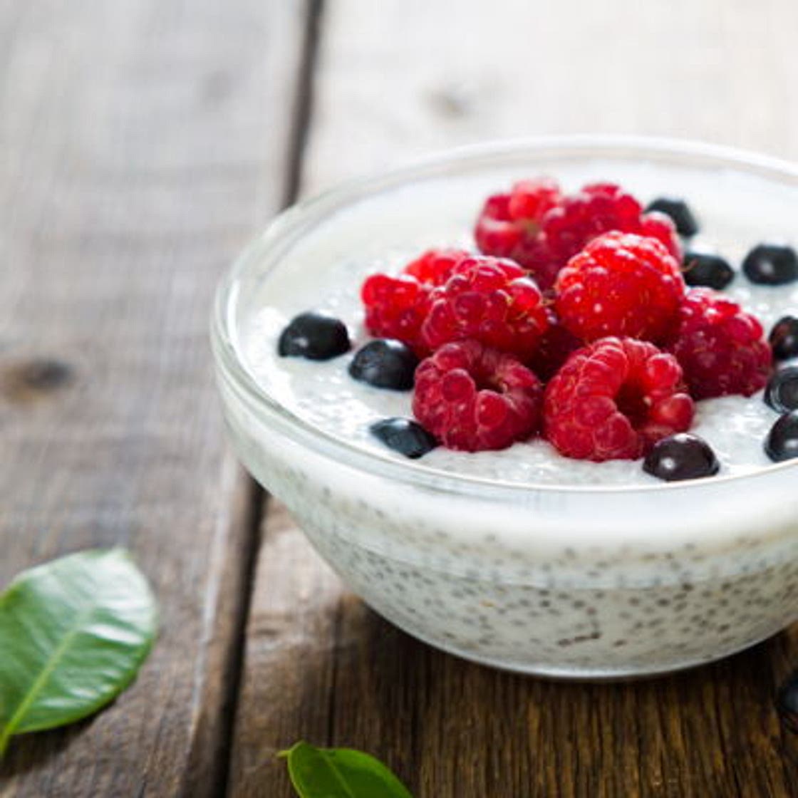 Pudding de chia au lait d’amande