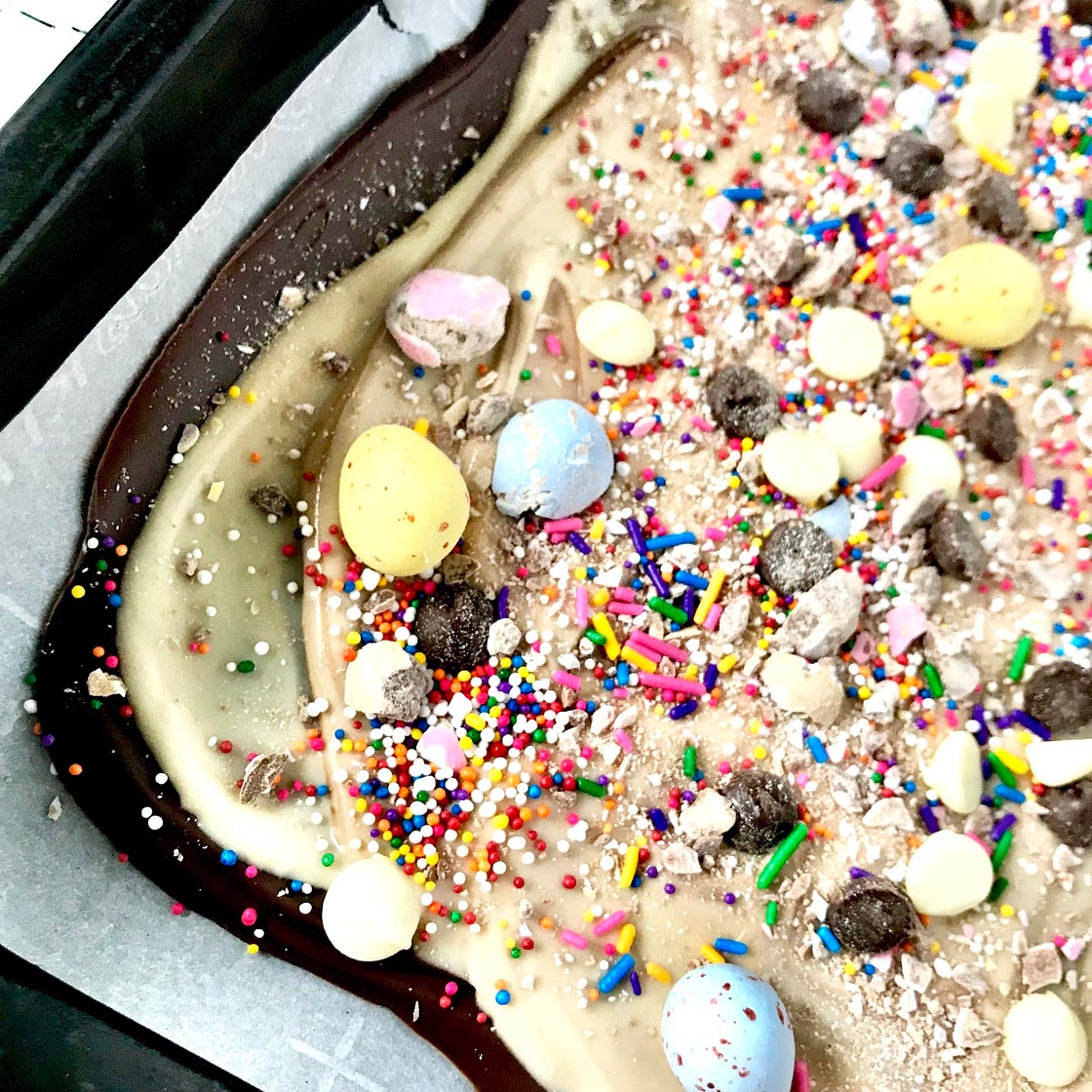 Double Chocolate Easter Bark Recipe