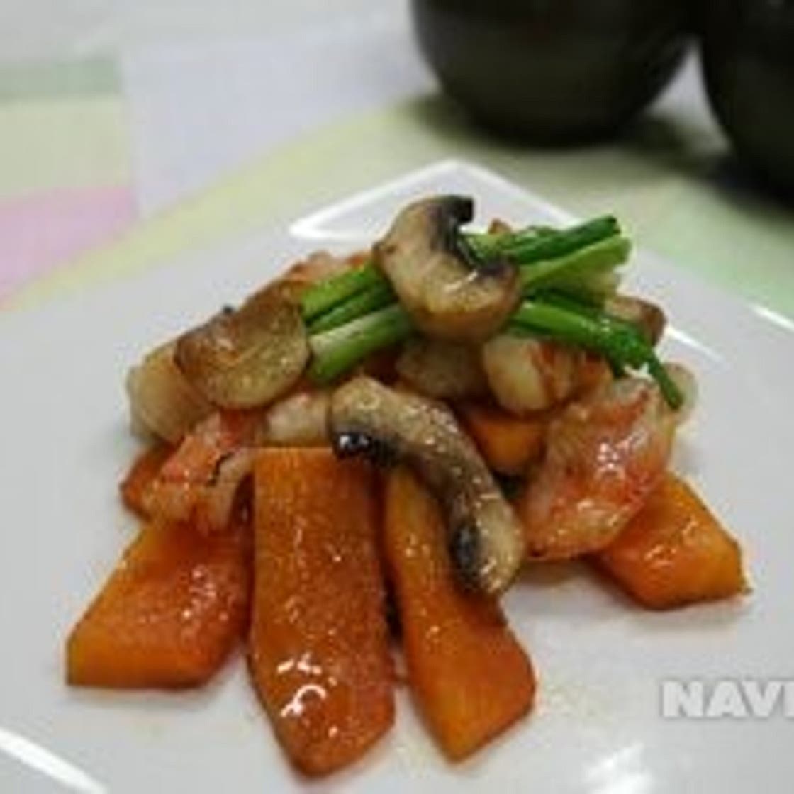 단호박새우볶음 만드는 법