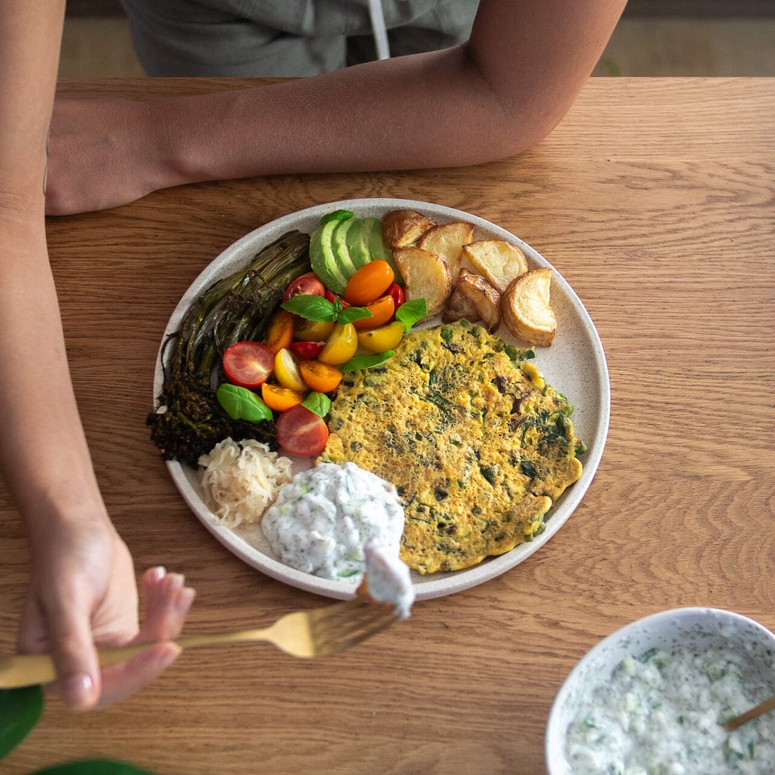Plant-Based Omelette