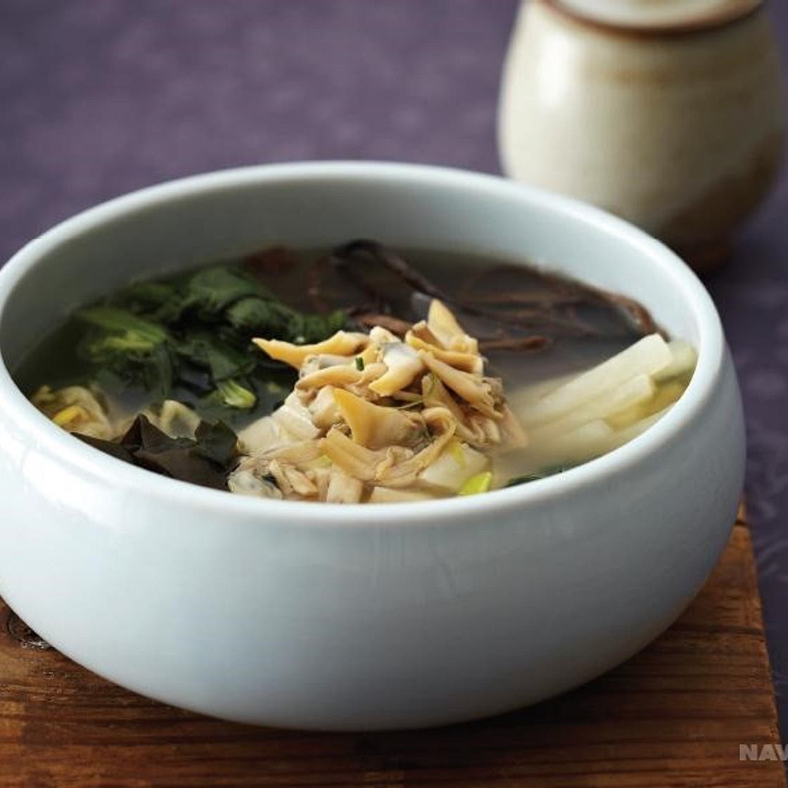 나물국 만드는 법