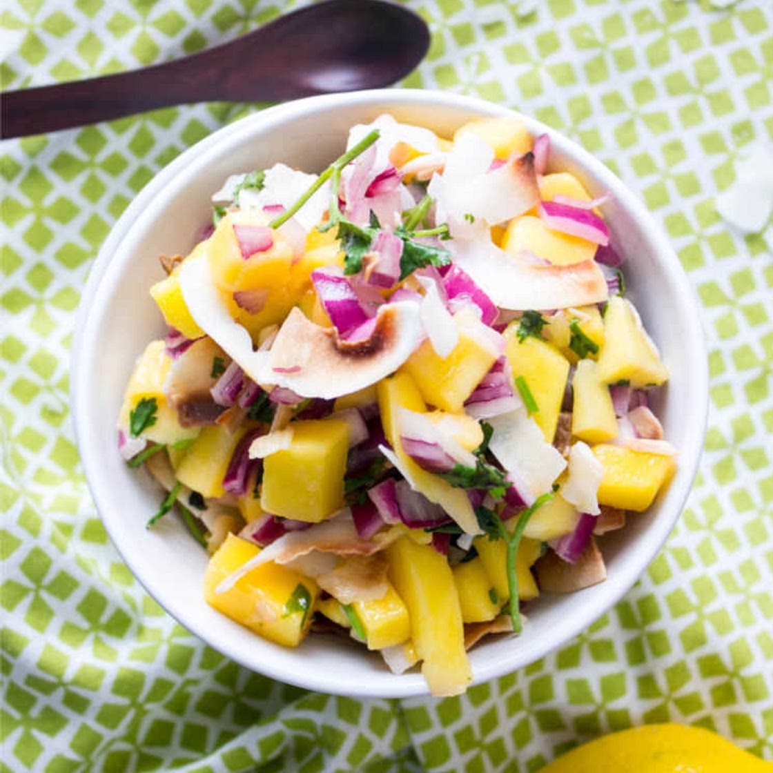 Mango Coconut Salad