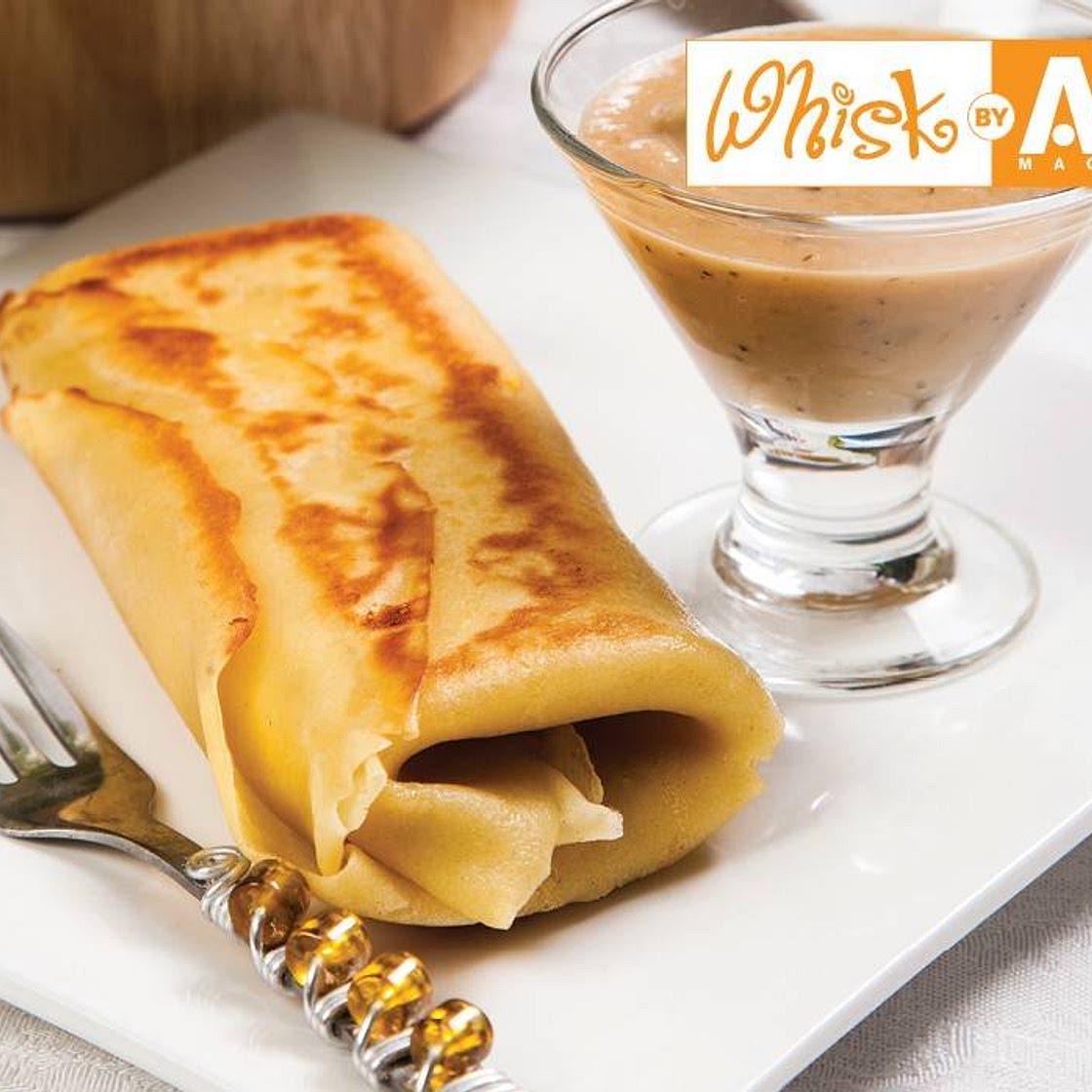 Savory Cheese Blintzes