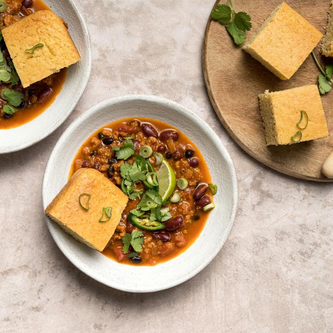 Veganes Bohnen-Chili