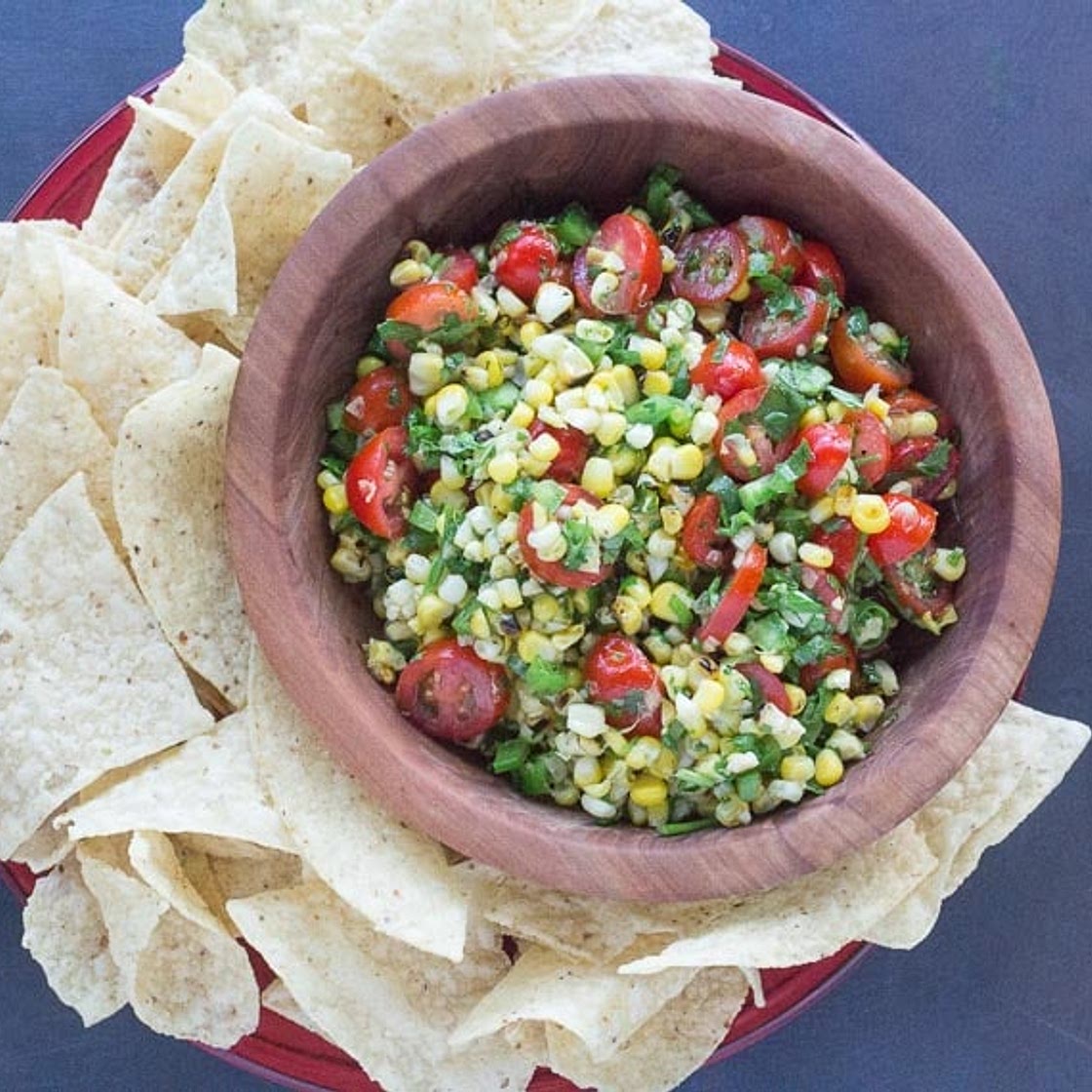 Grilled Corn Salsa