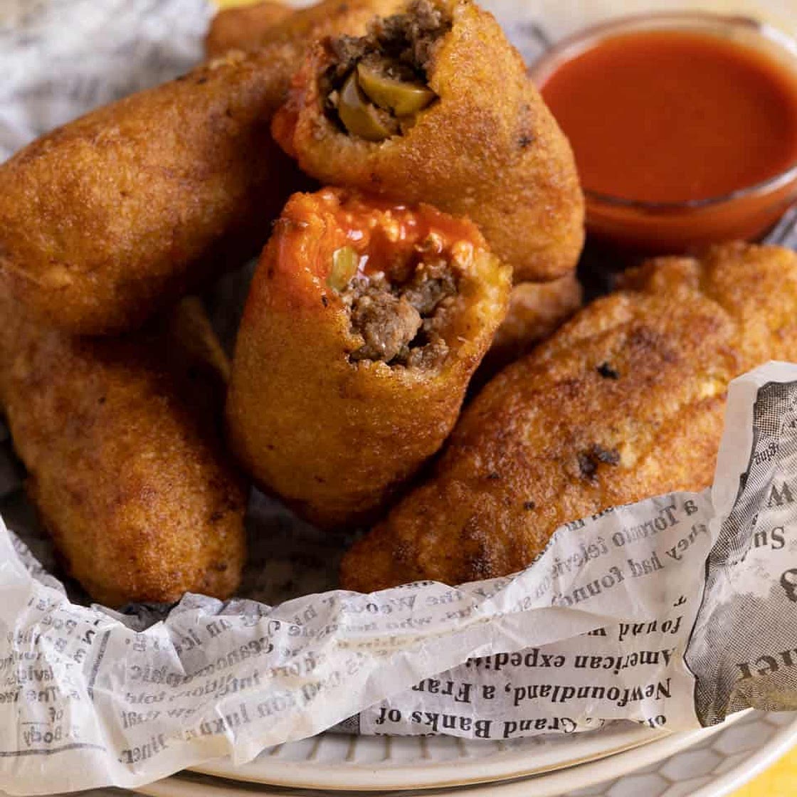Crispy Alcapurrias (Puerto Rican Fritters)