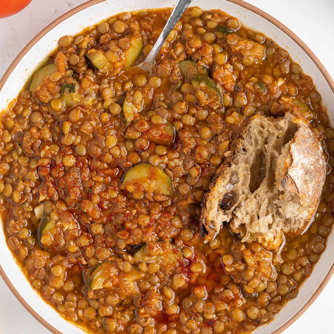 Classic Moroccan Lentil Salad