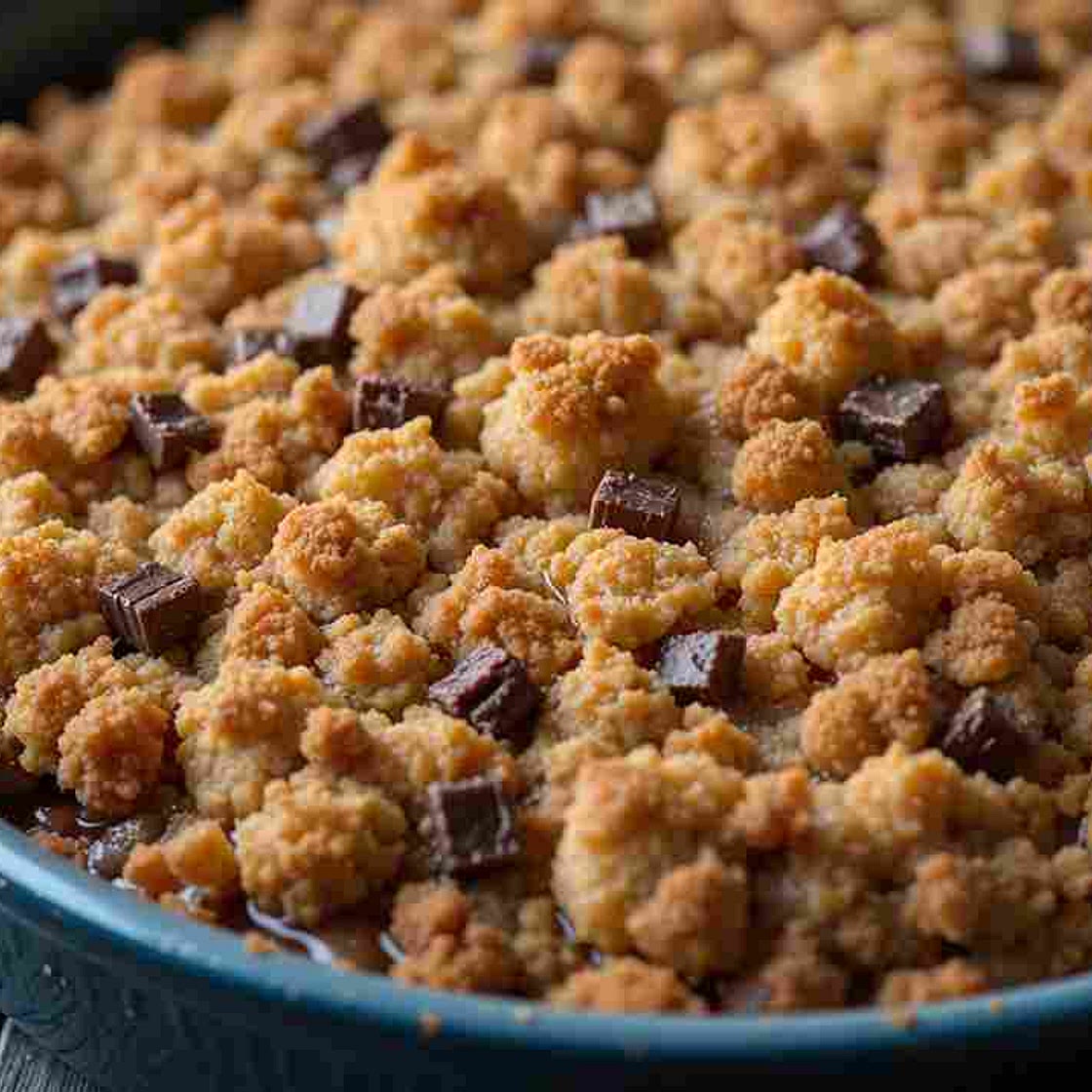 Crumble poire chocolat une recette facile et gourmande