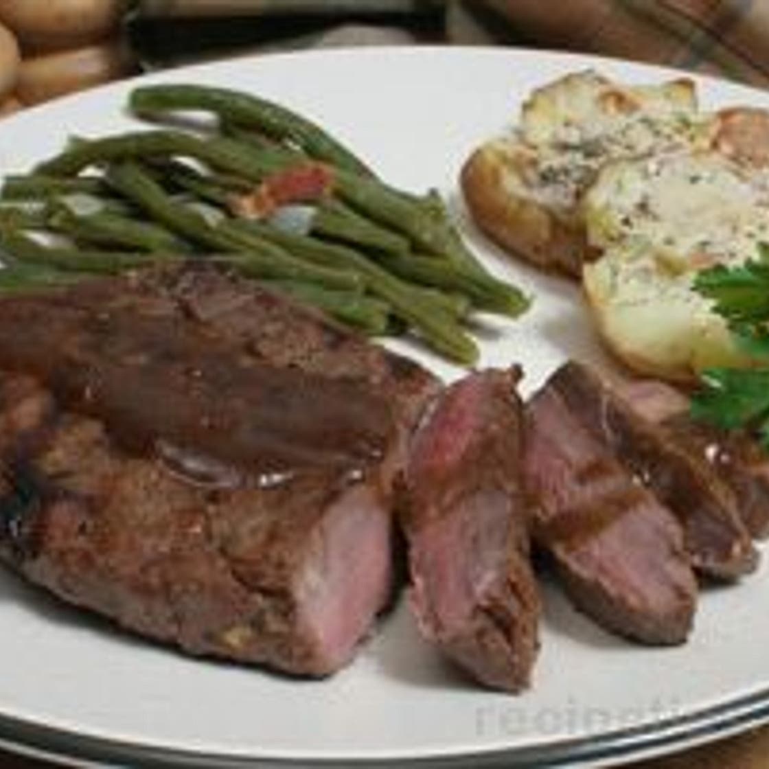 Grilled Marinated Sirloin Steak Recipe