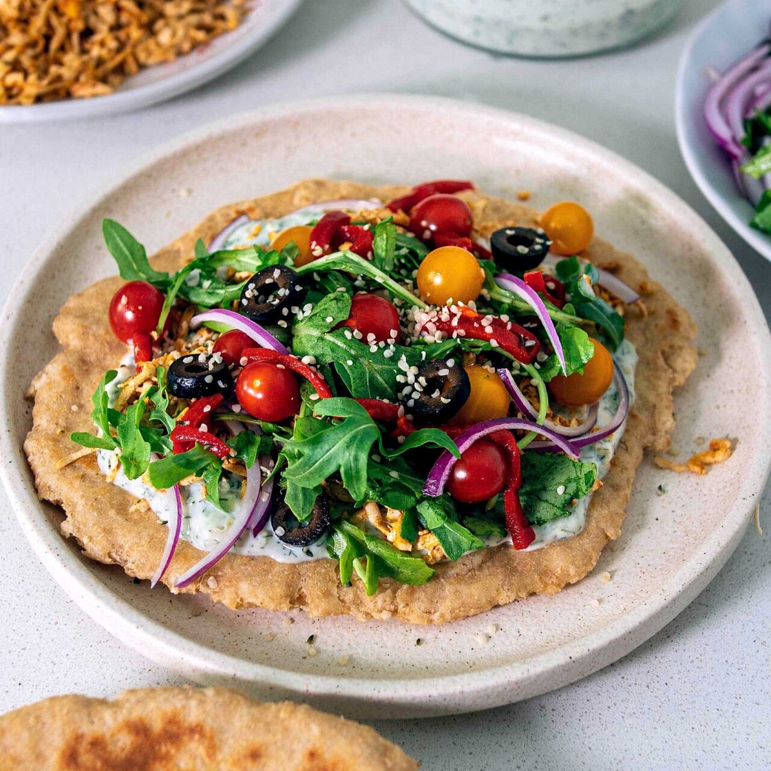 High-Protein Flatbread