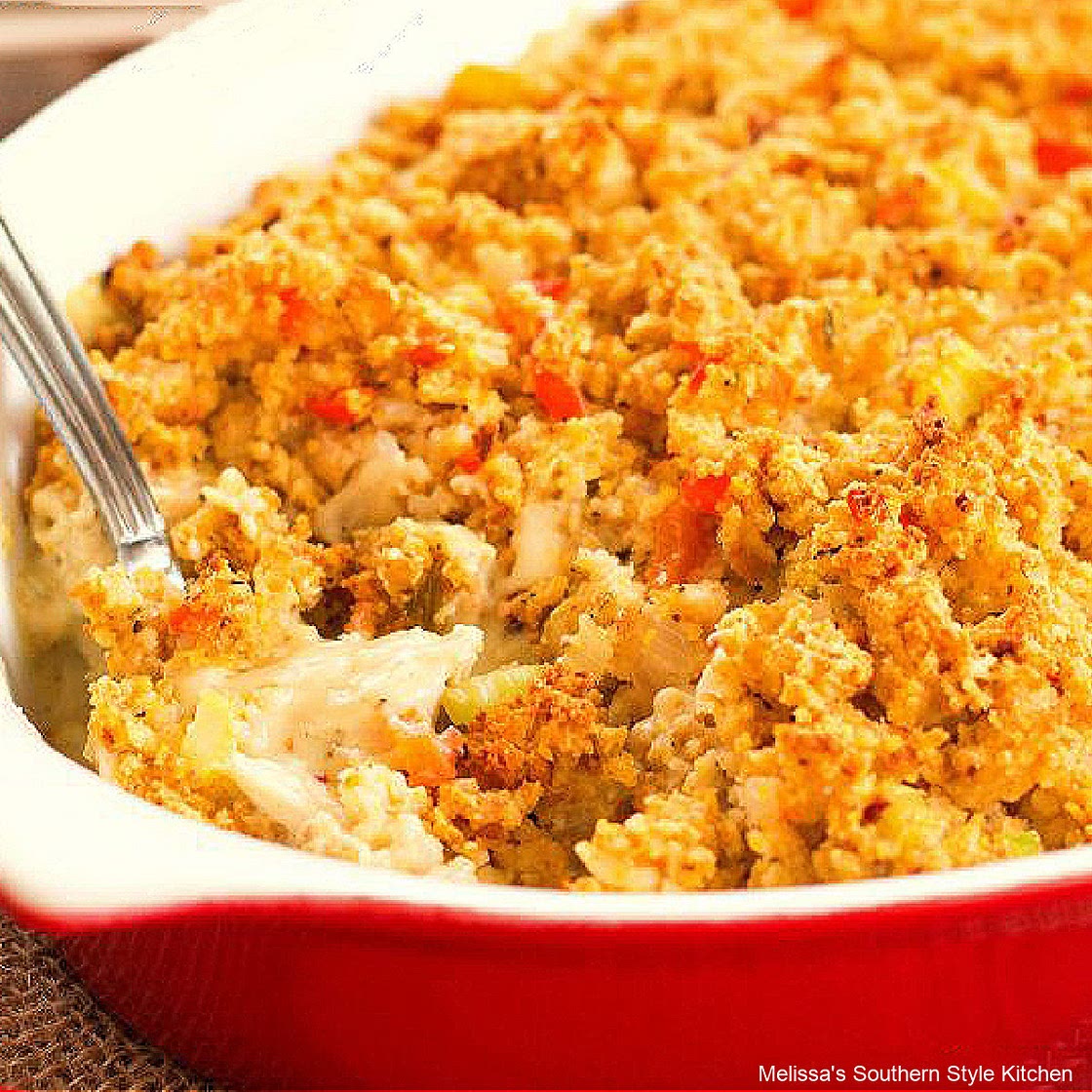 Chicken And Dressing Casserole
