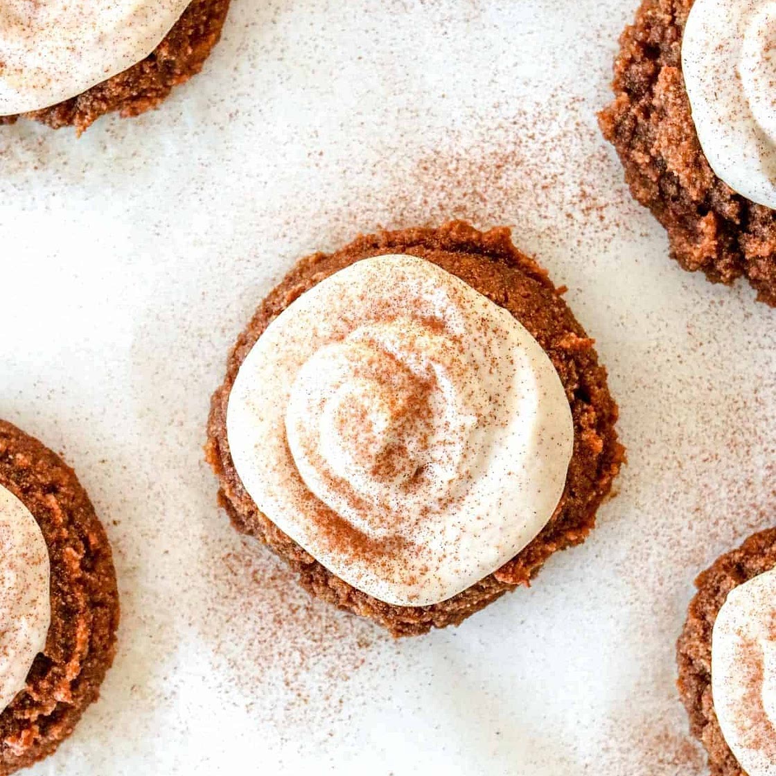 Pumpkin Roll Cookies