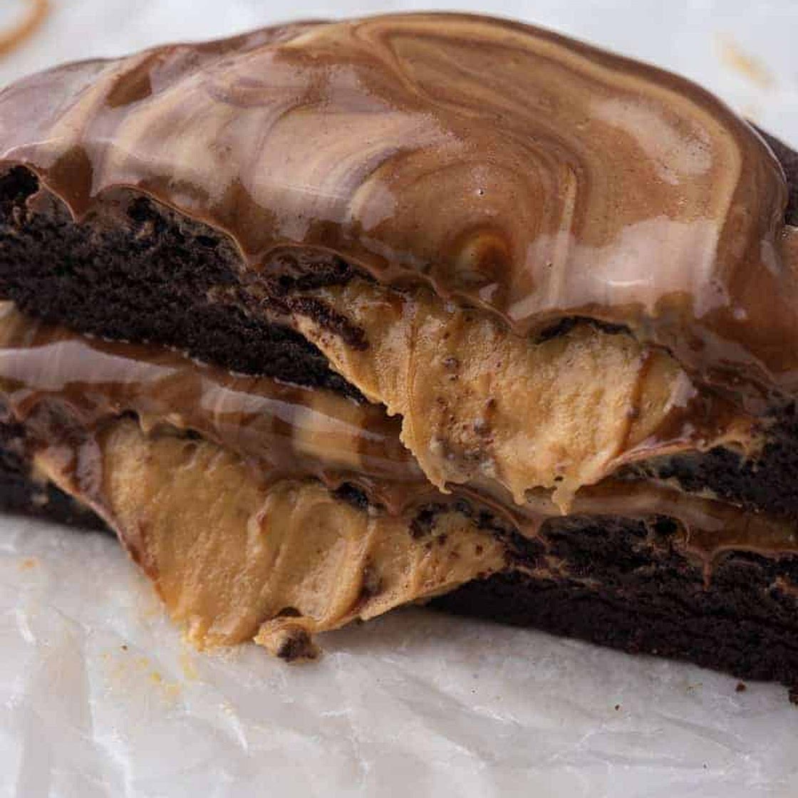 Peanut butter brownie cookie- Crumbl inspired