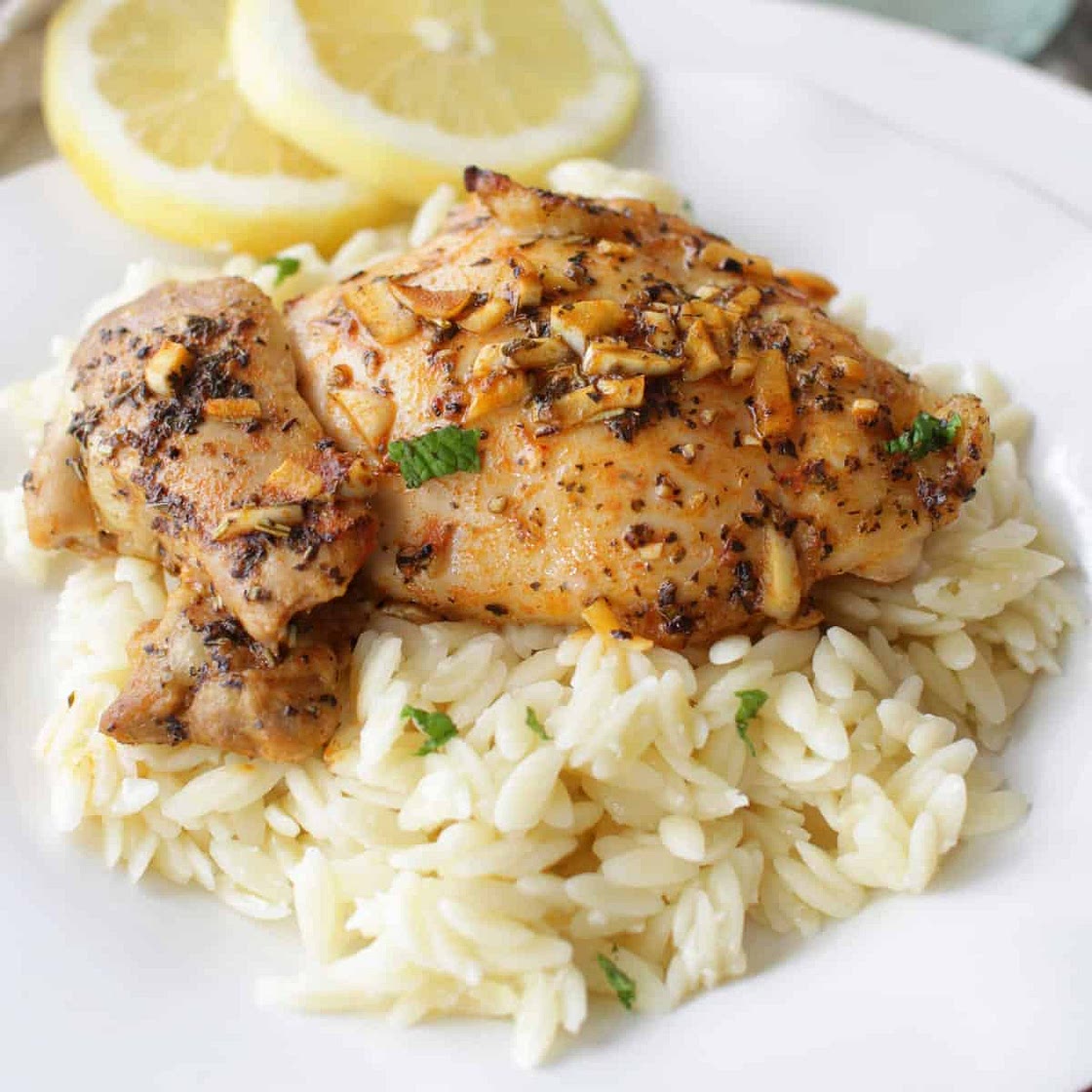 Lemon Chicken For One