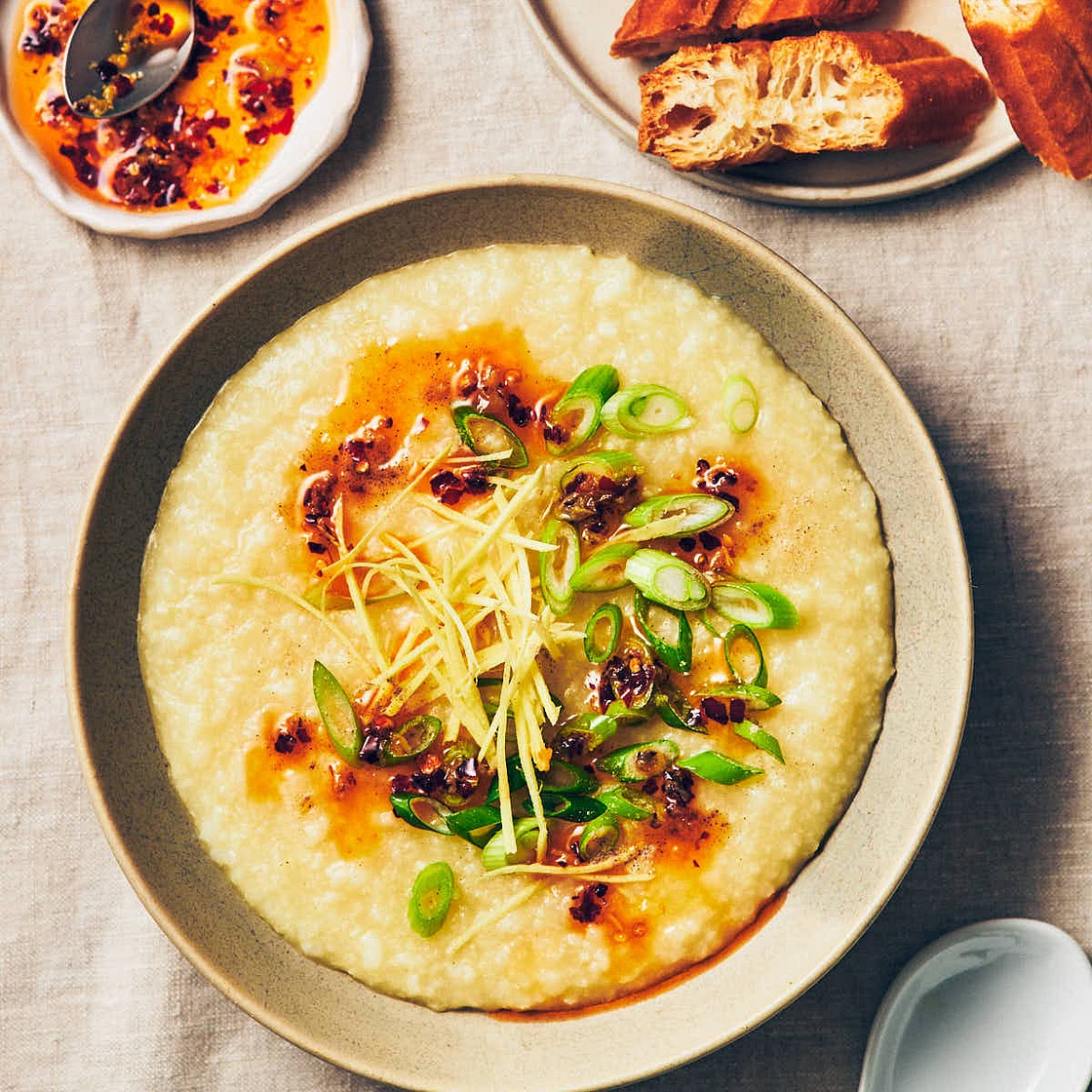 Vegan Congee (Instant Pot option)