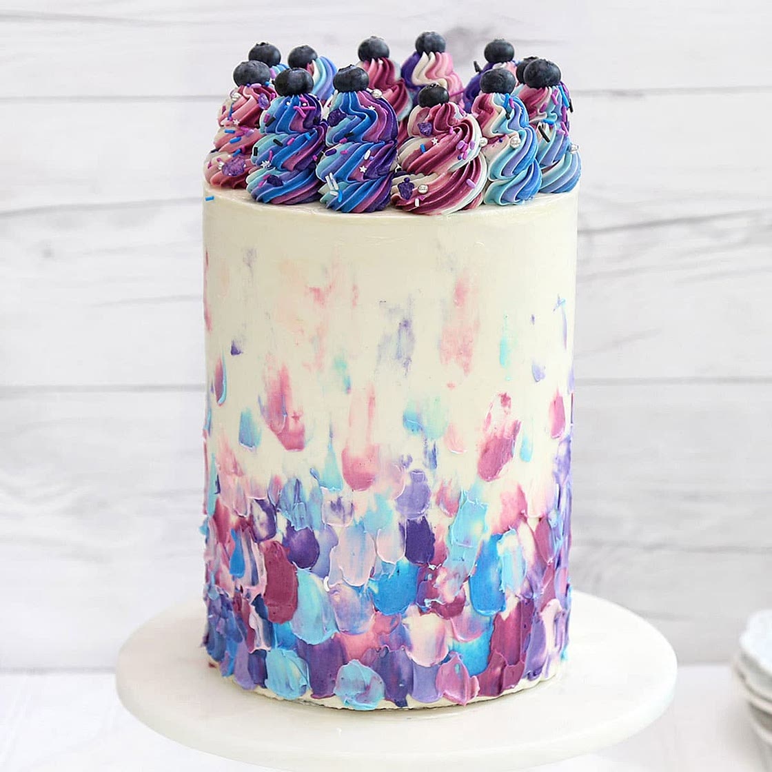 Blueberry Layer Cake