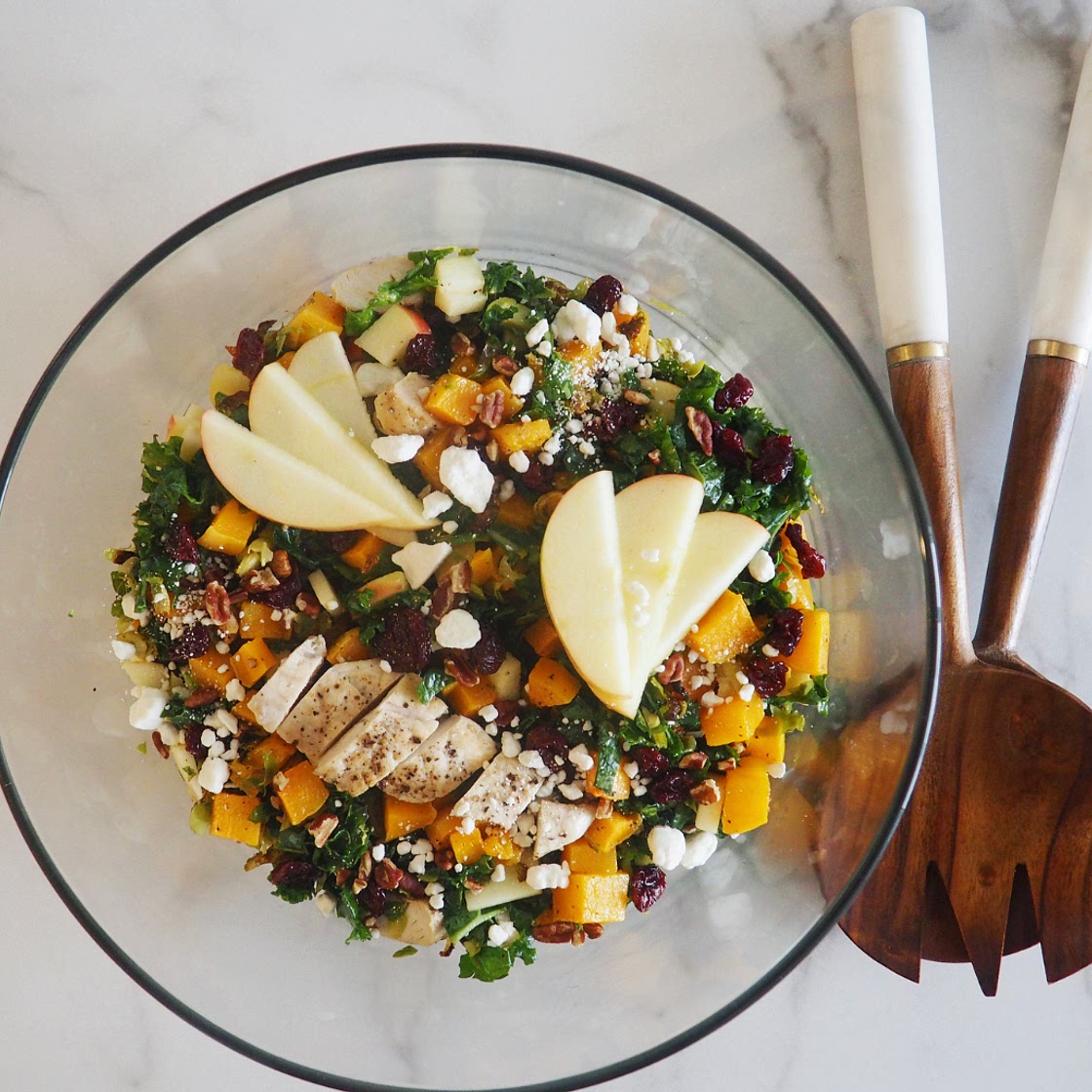 Fall Kale Salad