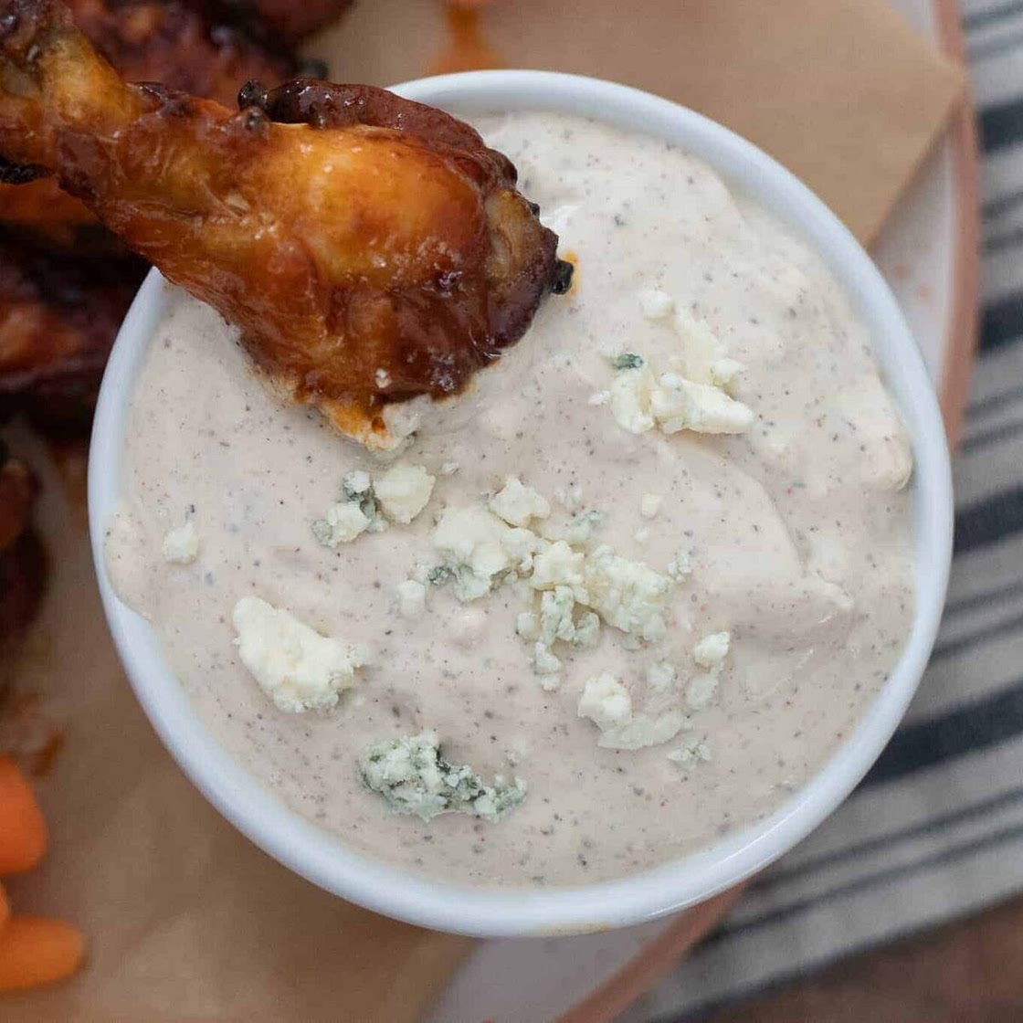Greek Yogurt Blue Cheese Dressing