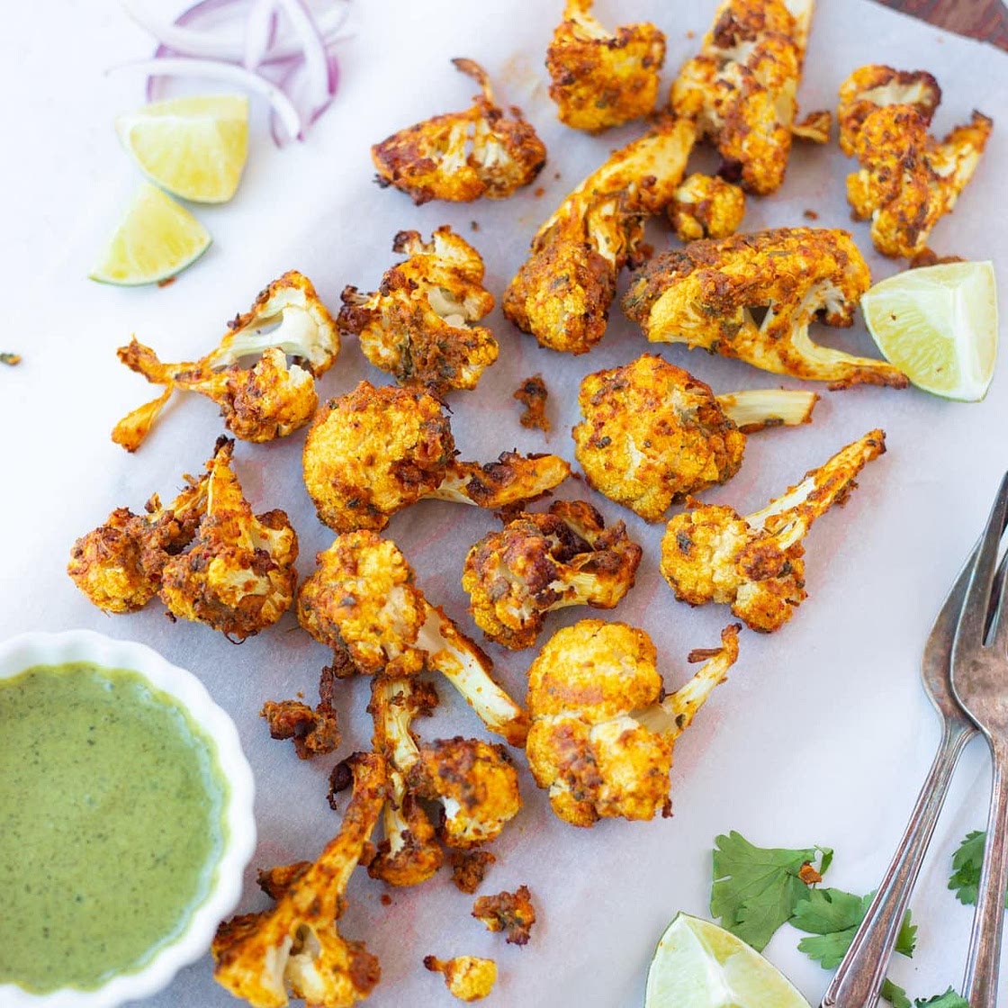 Tandoori Cauliflower (Gobi Tikka)