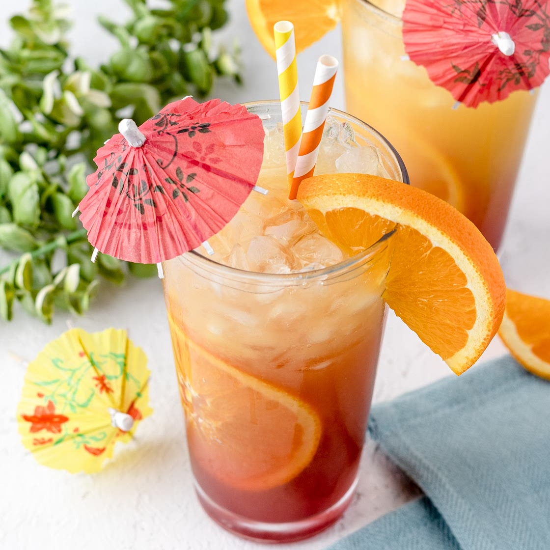 Sunrise Mocktail Spritzer