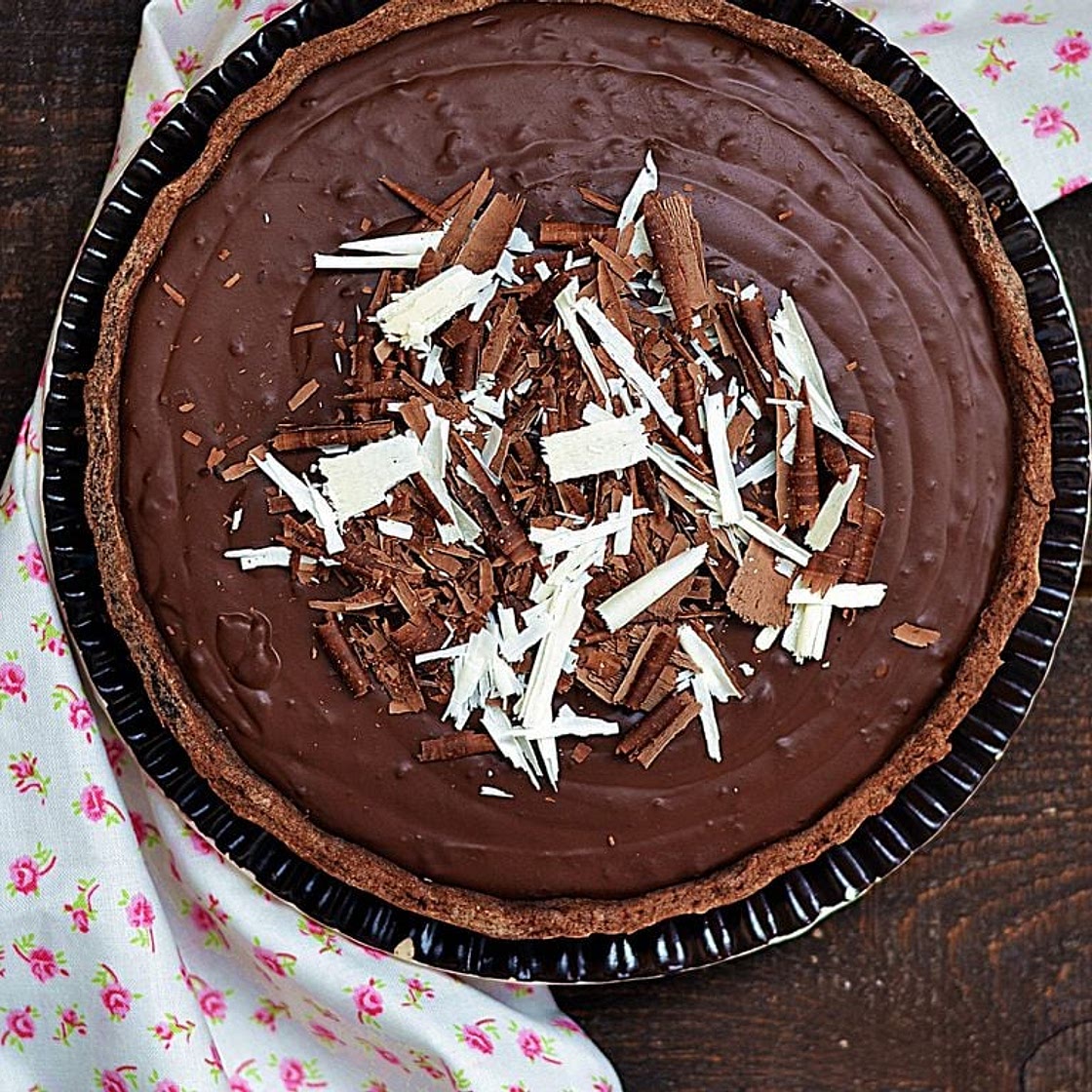 Tarte au chocolat de la Mère Blanc