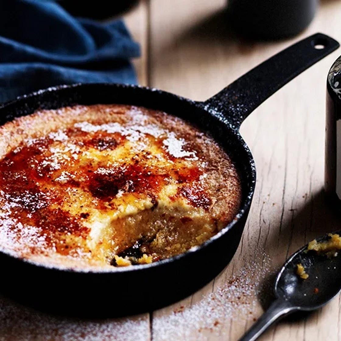 New England spider cake