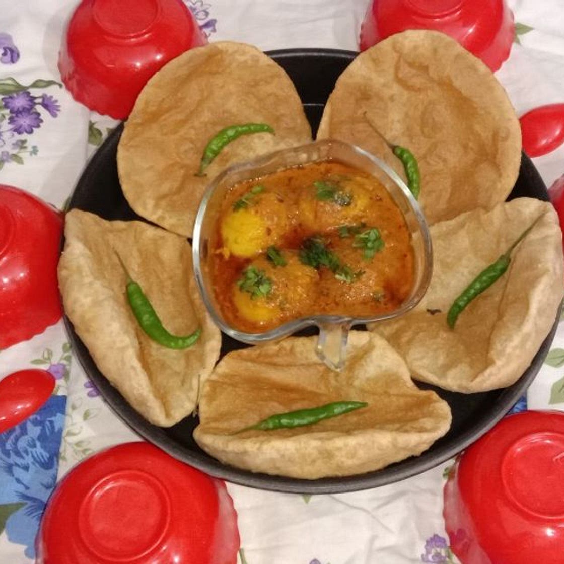 पंजाबी दम आलू सब्जी (punjabi dum aloo sabzi recipe in Hindi)