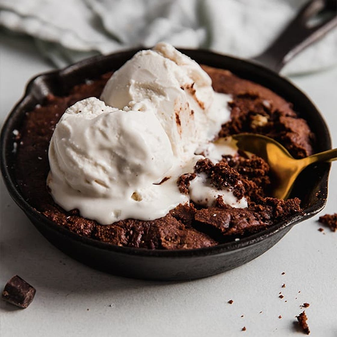 Paleo Brownie Skillet (AIP & Gluten Free)