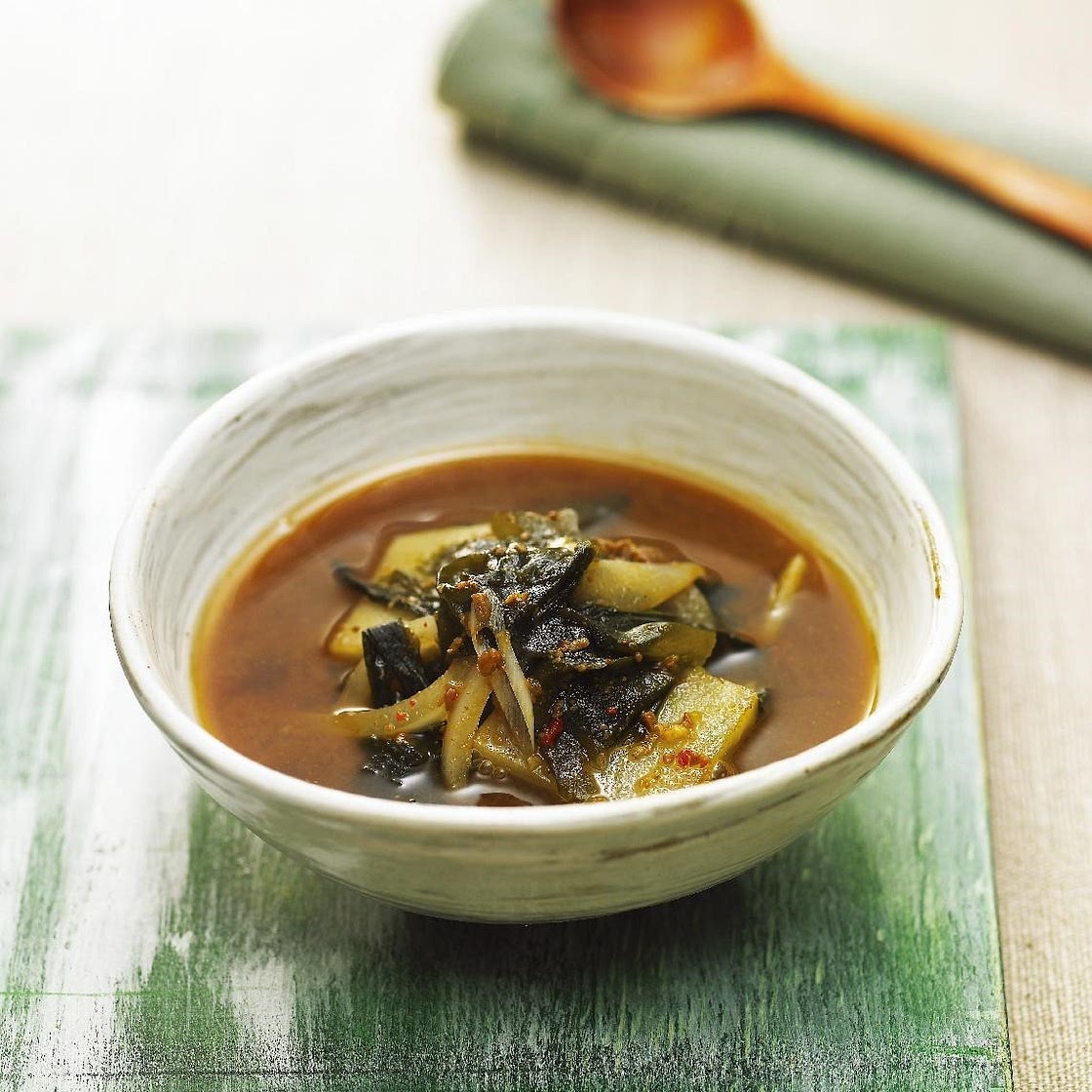 미역무된장찌개 만드는 법