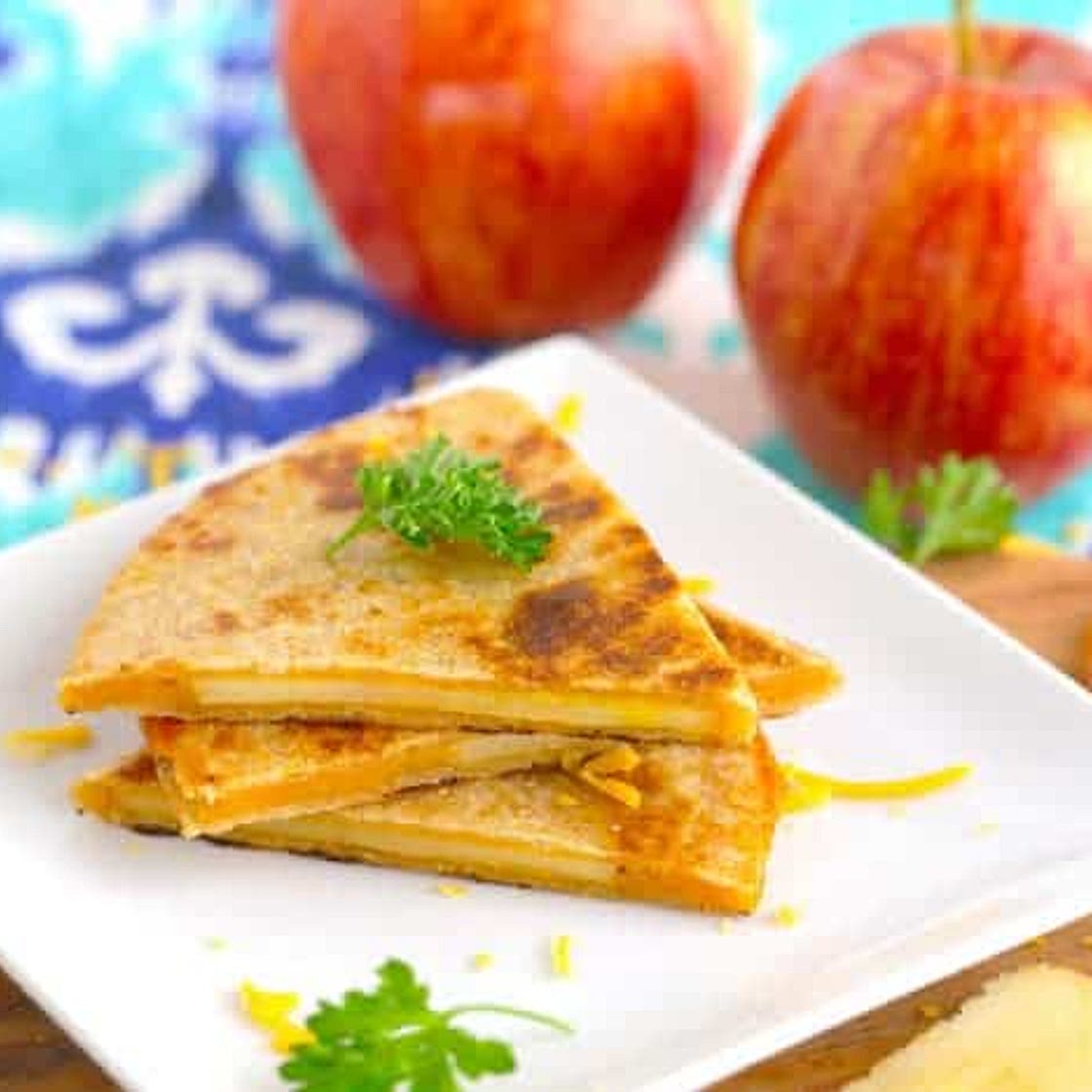 Apple Cheddar Quesadilla