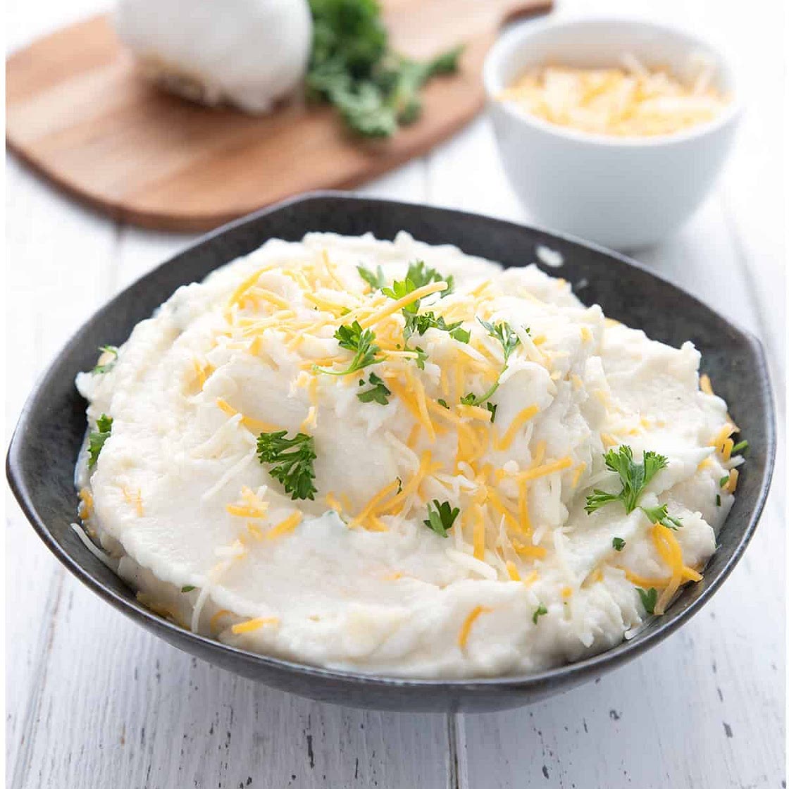 Creamy Mashed Cauliflower Recipe