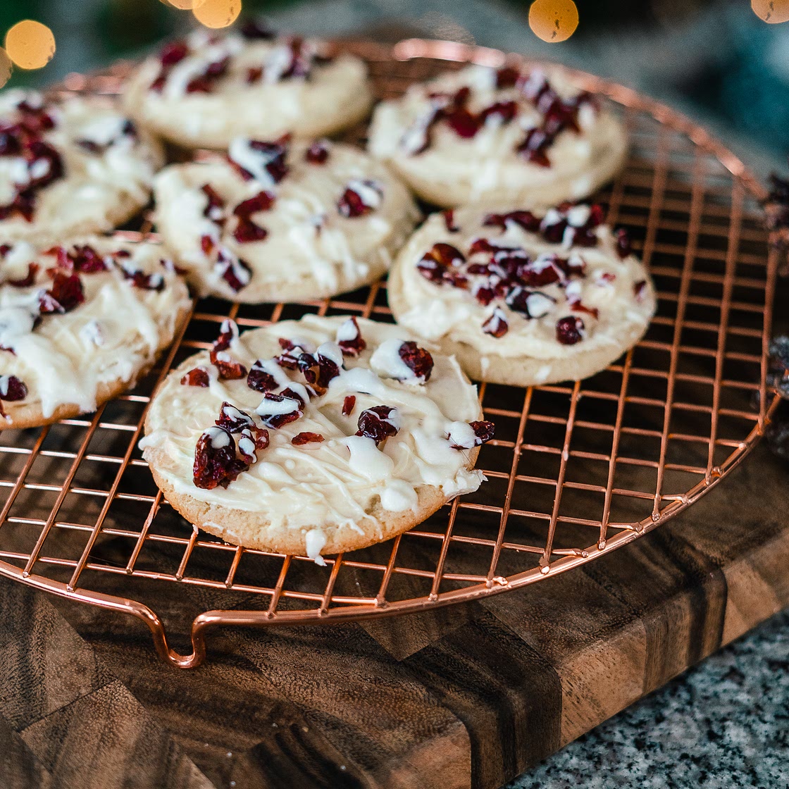 STARBUCKS CRANBERRY BLISS LOFTHOUSE COOKIES