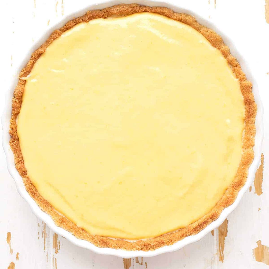 Keto Lemon Curd Tart