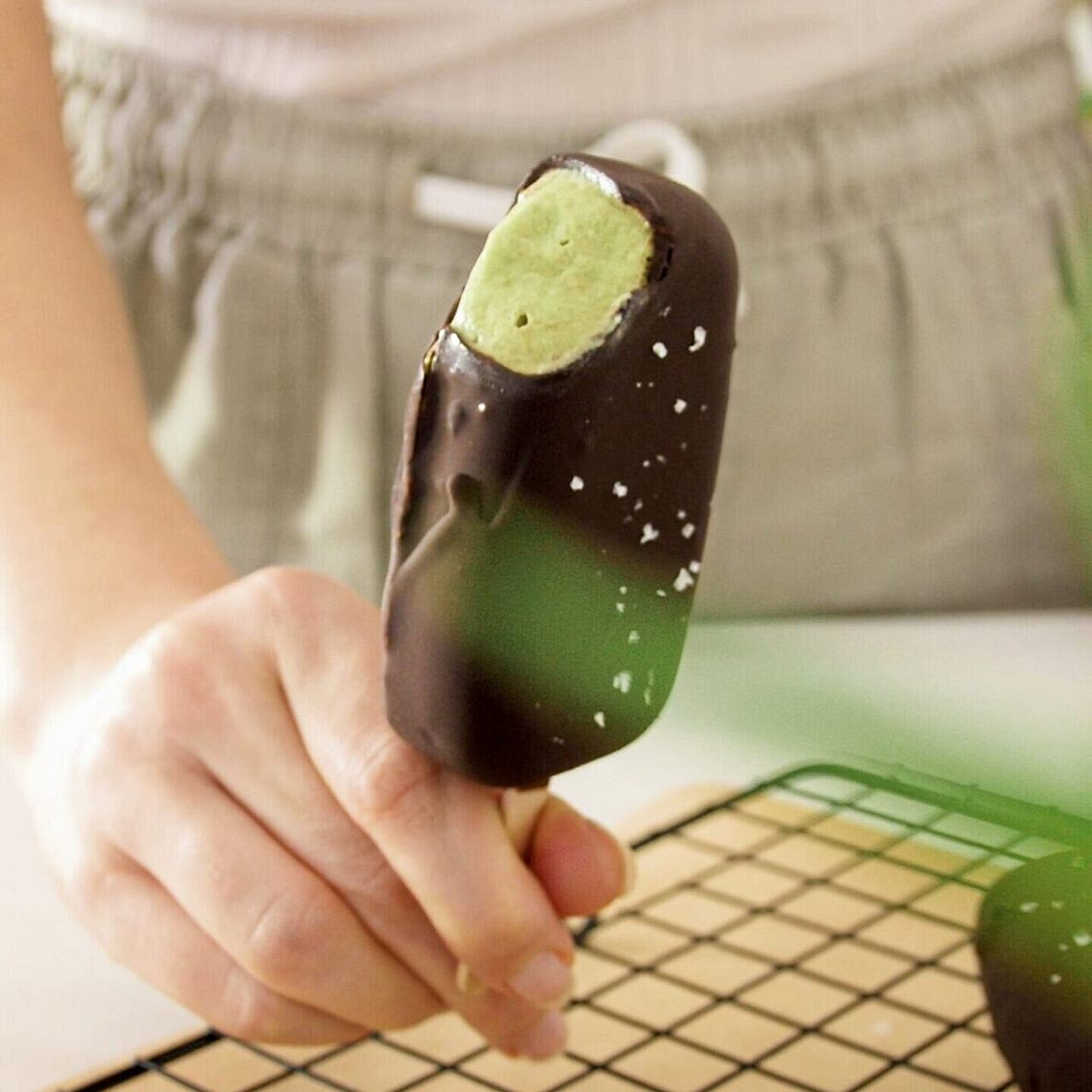 Avocado Mint & Chocolate Ice Cream