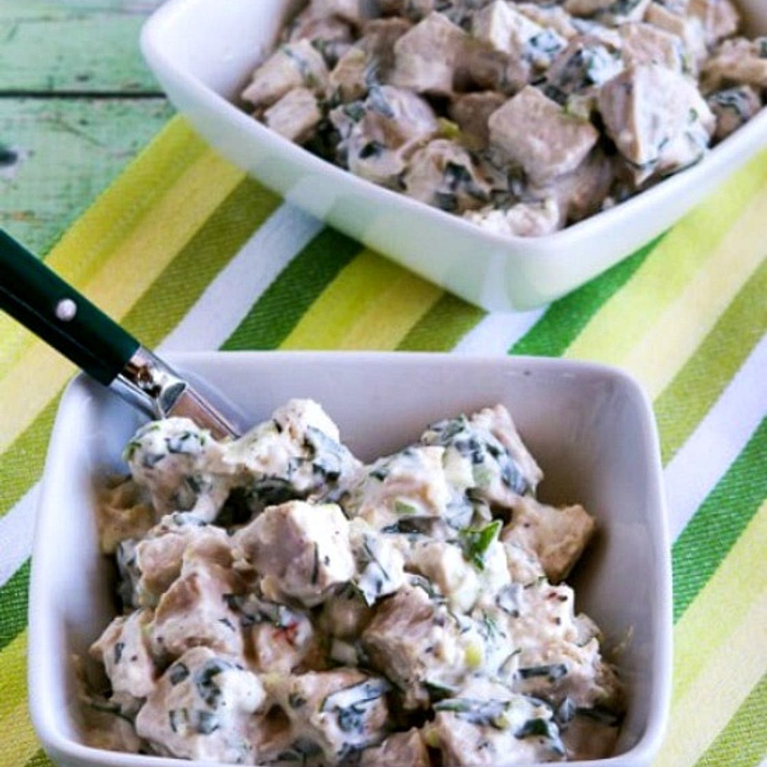 Chicken Salad with Basil