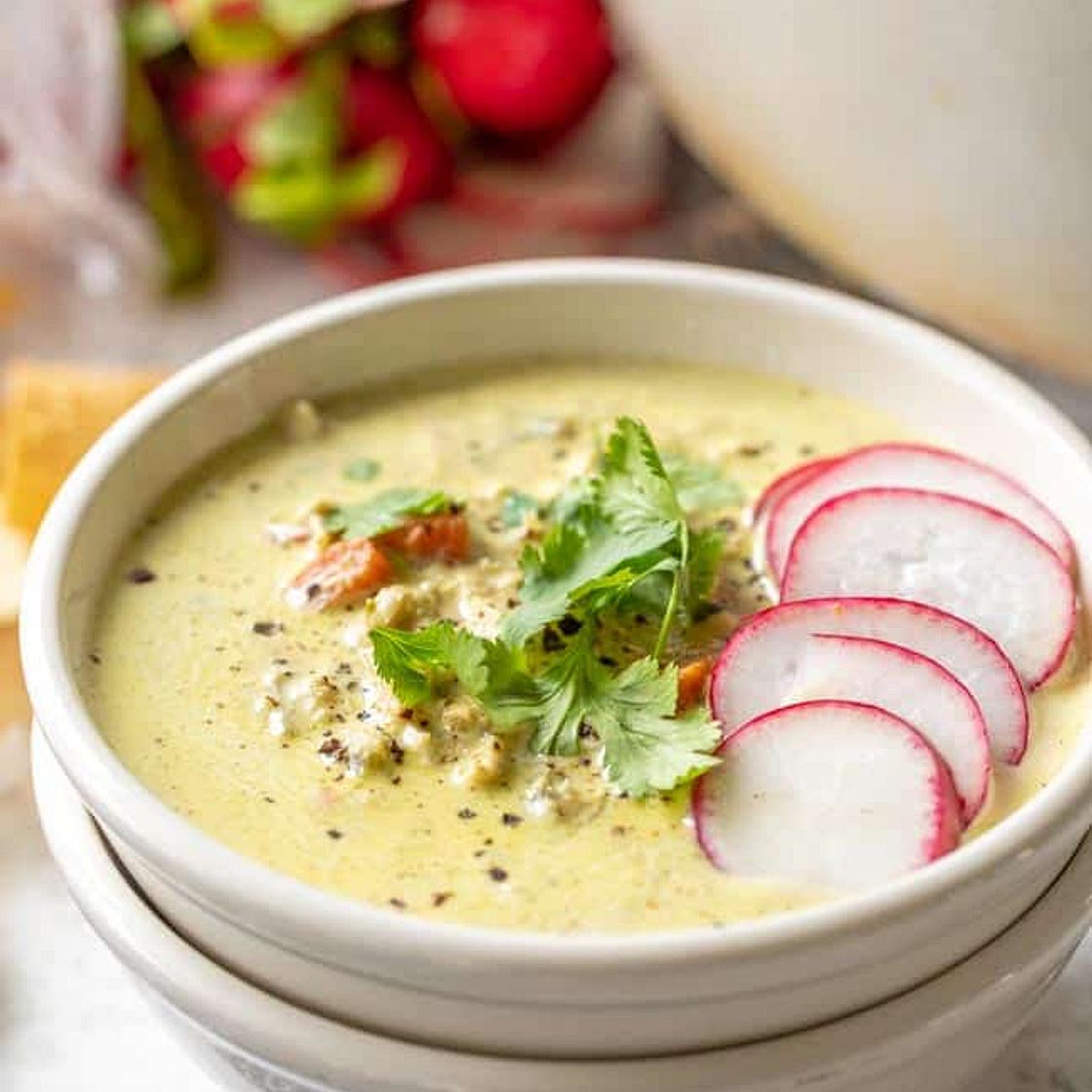 Chicken Poblano Soup