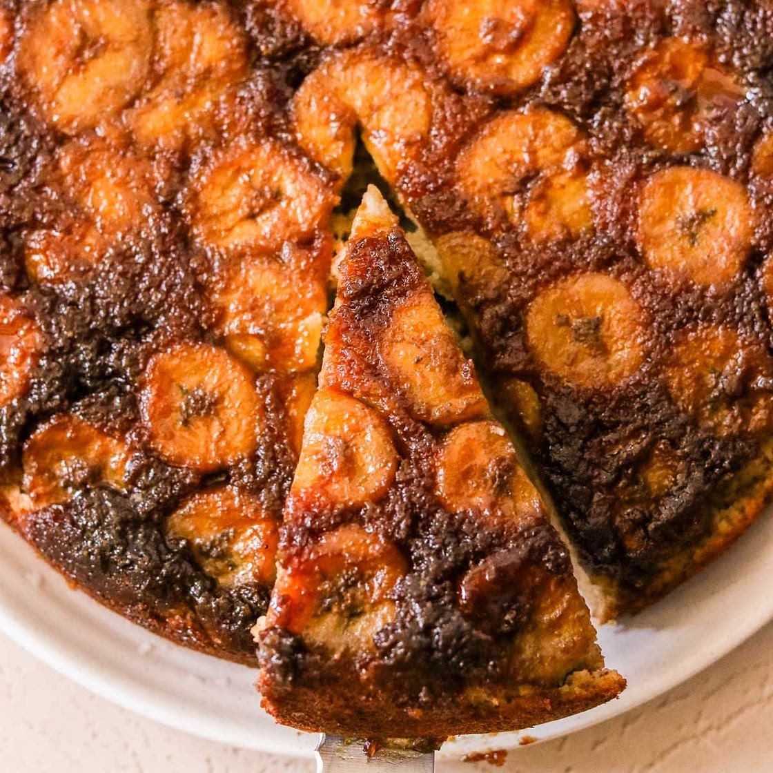 Easy Gluten-Free Banana Upside-Down Cake
