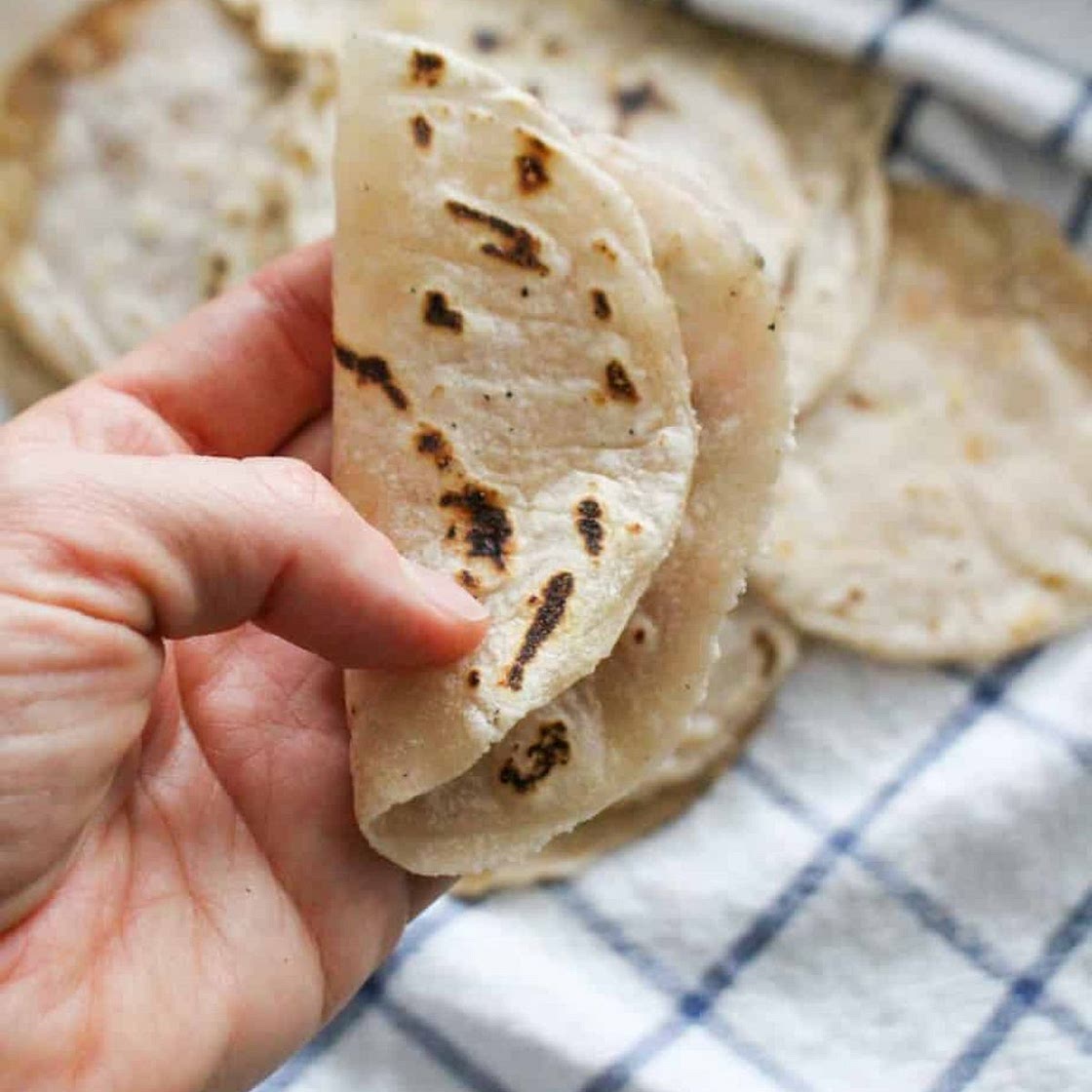 Cassava Flour Tortillas